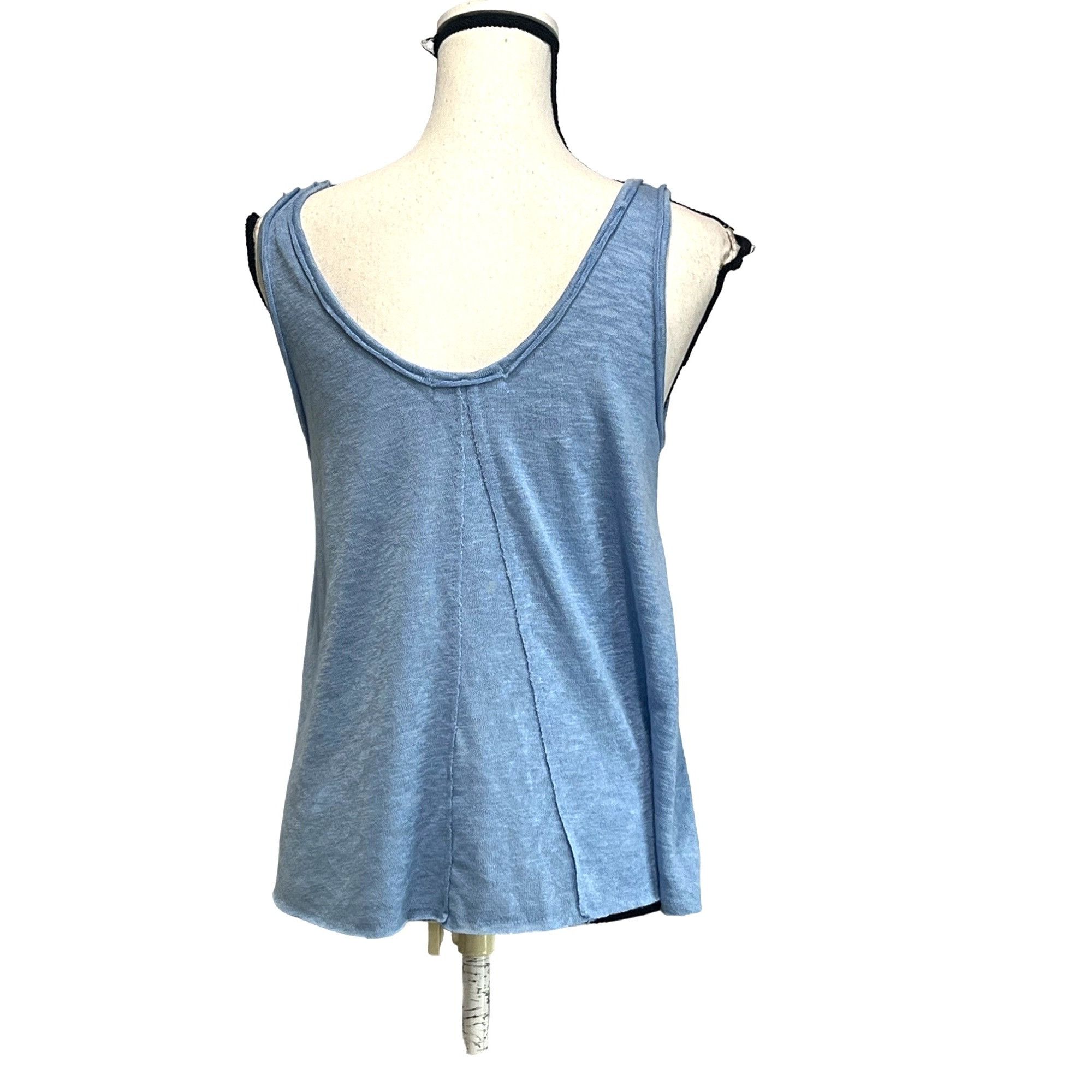 Other Treasure & Bond U-neck Swing Tank In Blue Belair, Sz. XS Size XS / US 0-2 / IT 36-38 - 4 Thumbnail