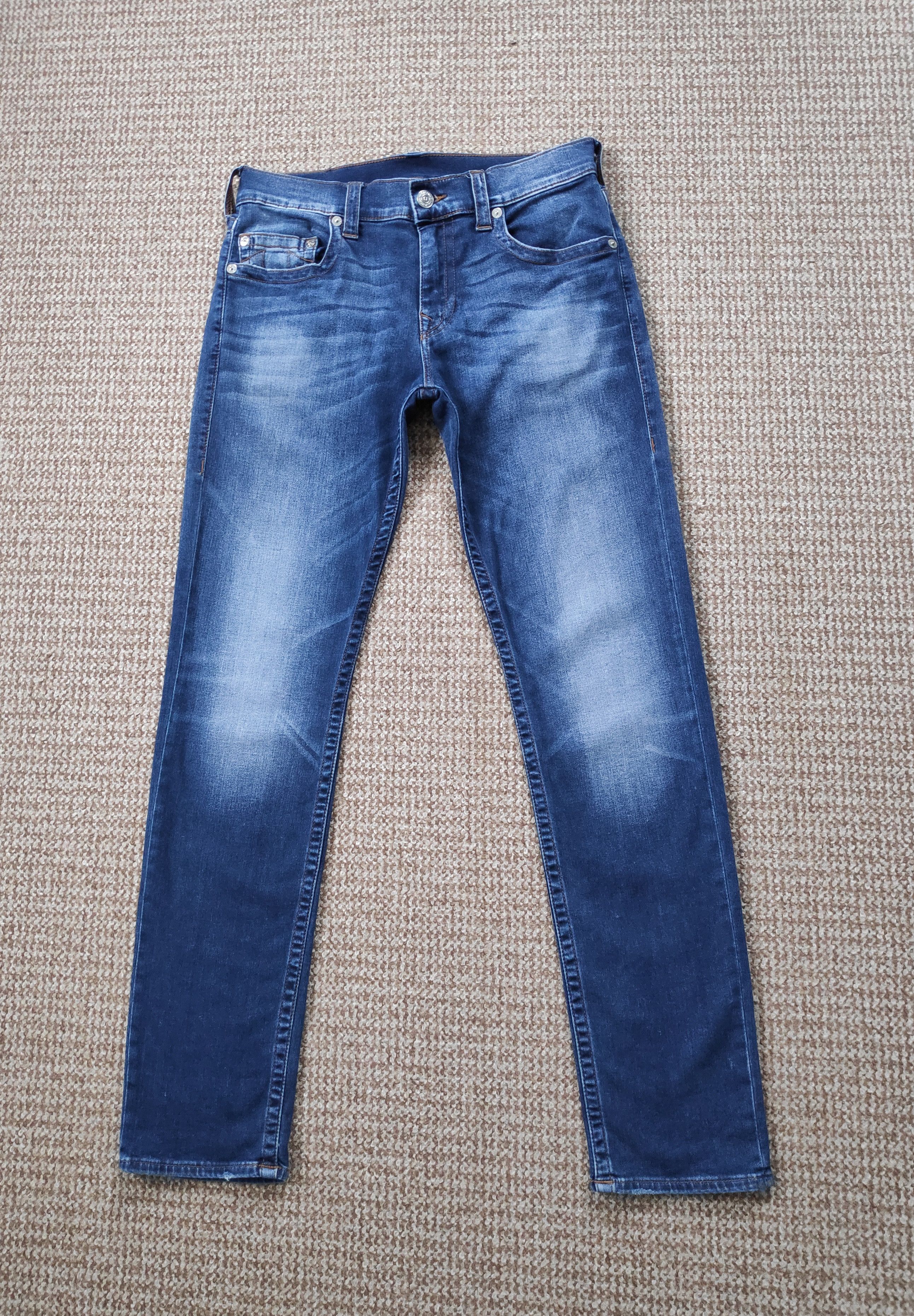True Religion True Religion Geno Relaxed Slim Denim Jeans sz W31 Size US 31 - 2 Thumbnail