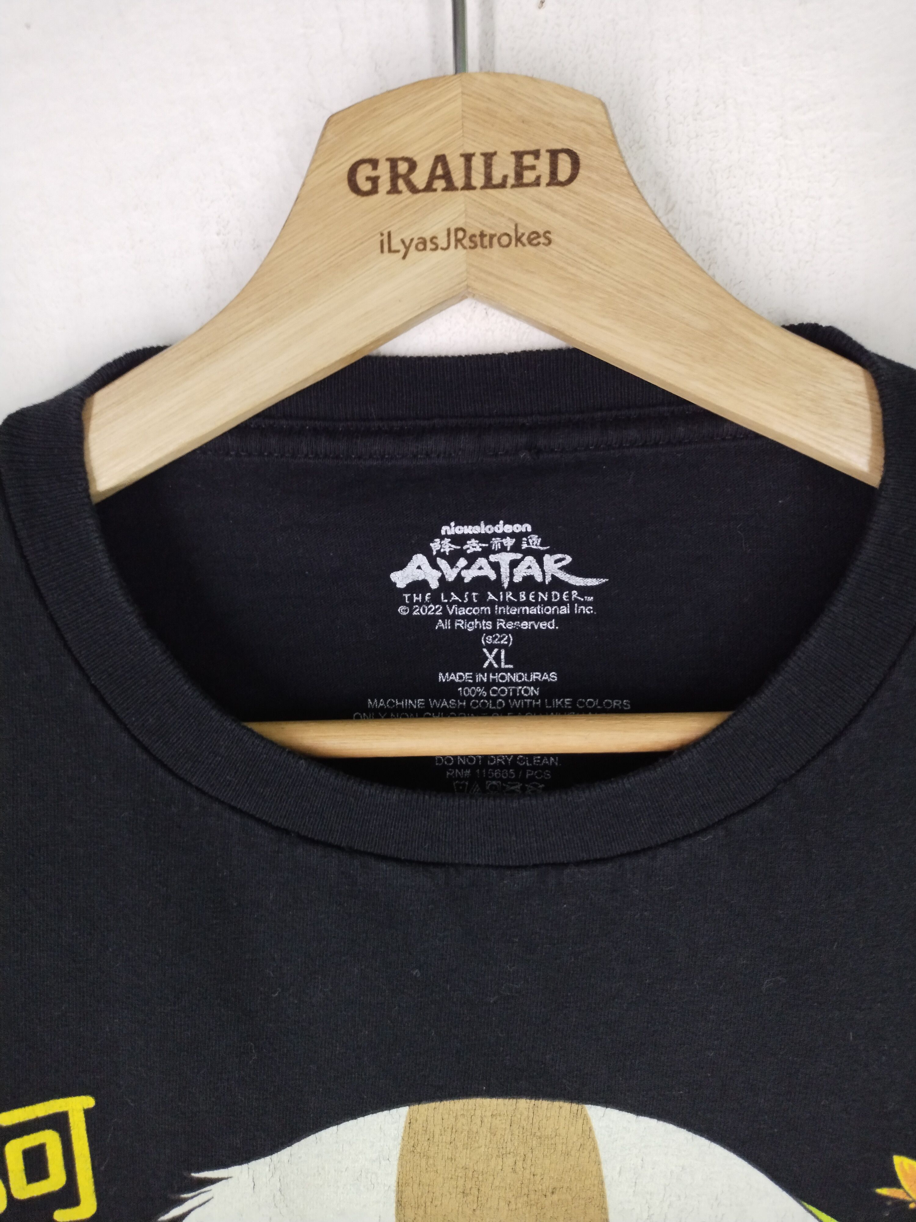Anime Vintage Avatar: The Last Airbender Appa Shirt Tee Size US XL / EU 56 / 4 - 10 Thumbnail
