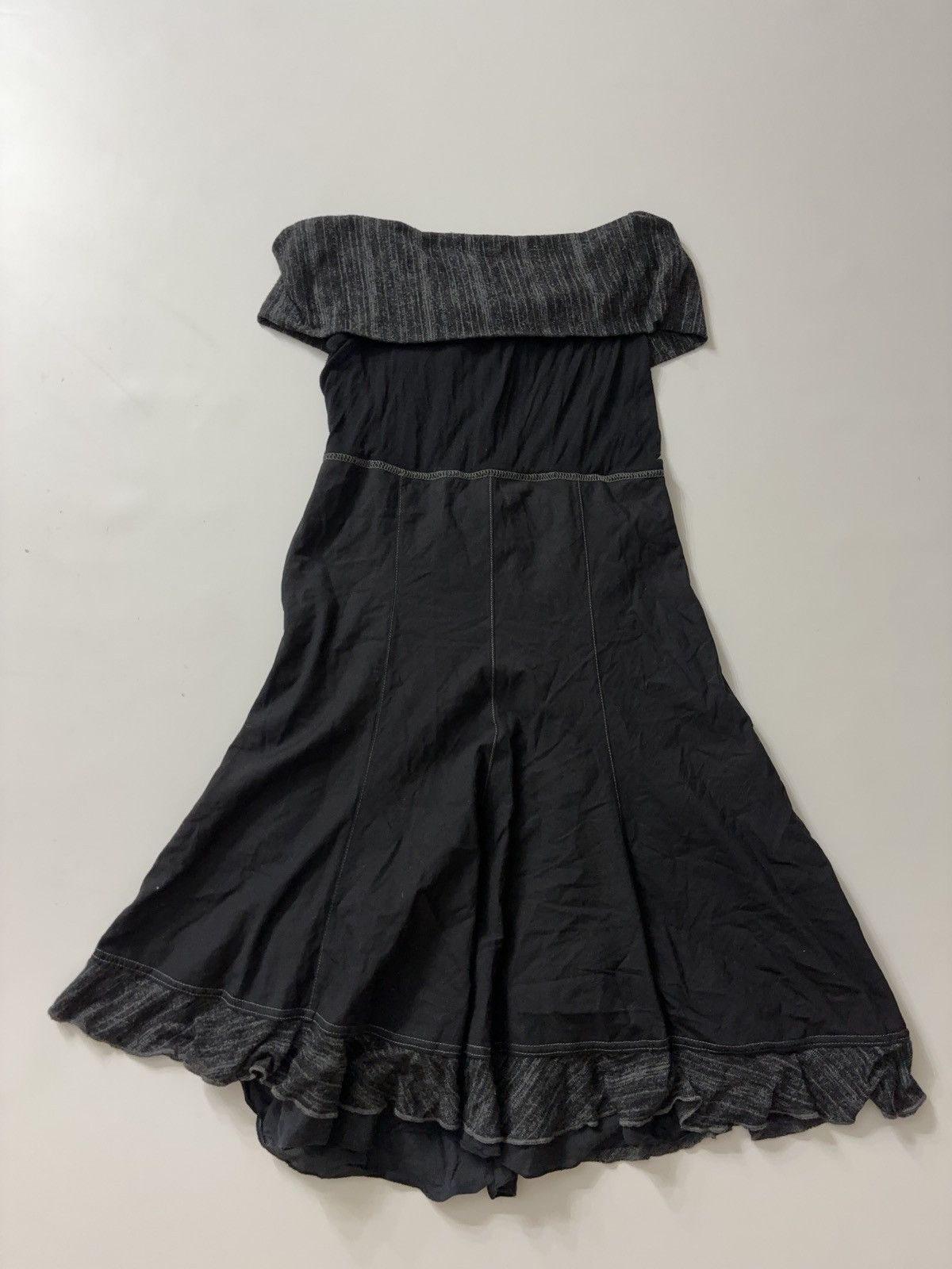 Vintage ARCHIVE MIDI MINI MIXED PATCHWORK BOHO DRESS Size S / US 4 / IT 40 - 2 Thumbnail