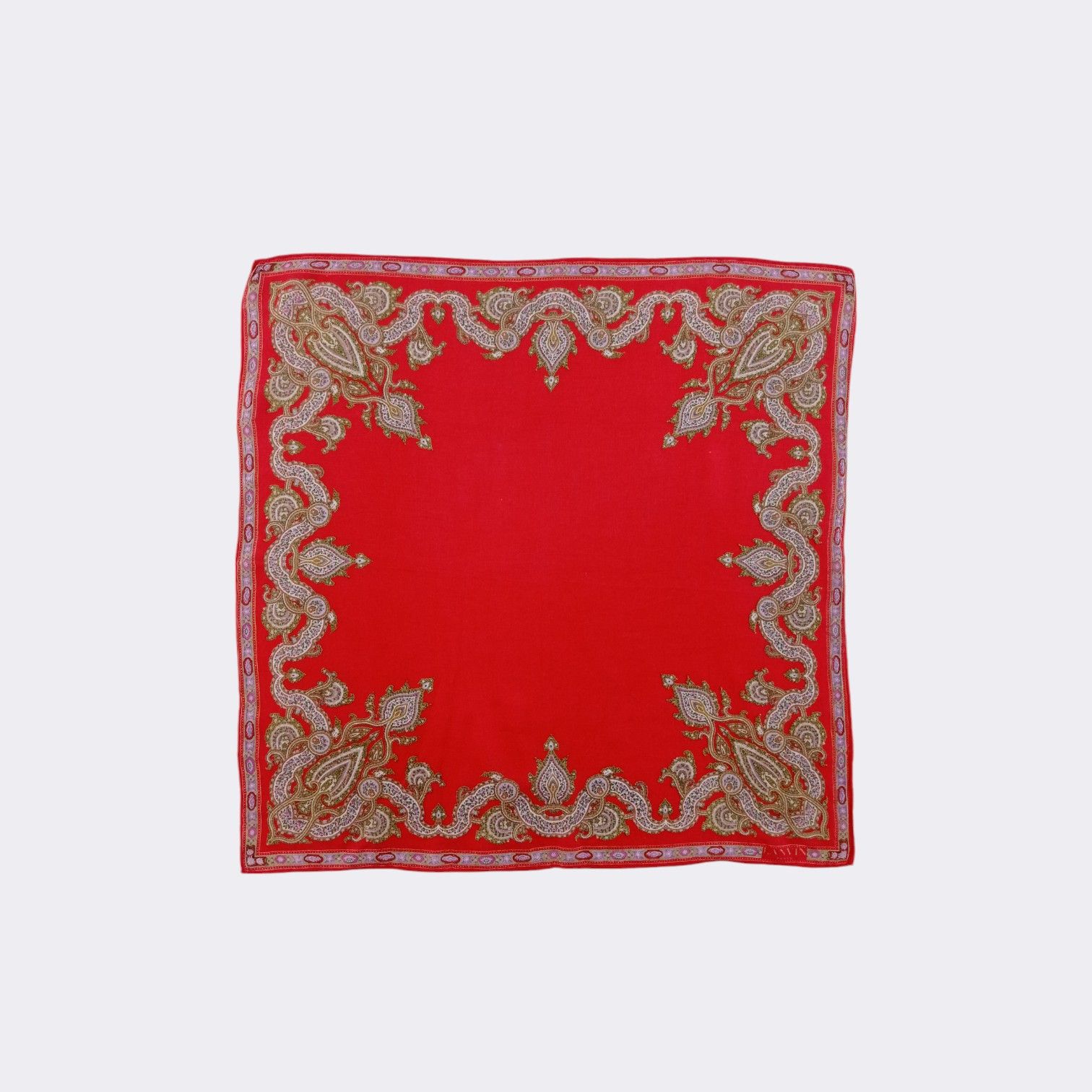 Lanvin Vintage Lanvin Handkerchief Neckerchief Bandana H194K Size ONE SIZE - 1 Thumbnail