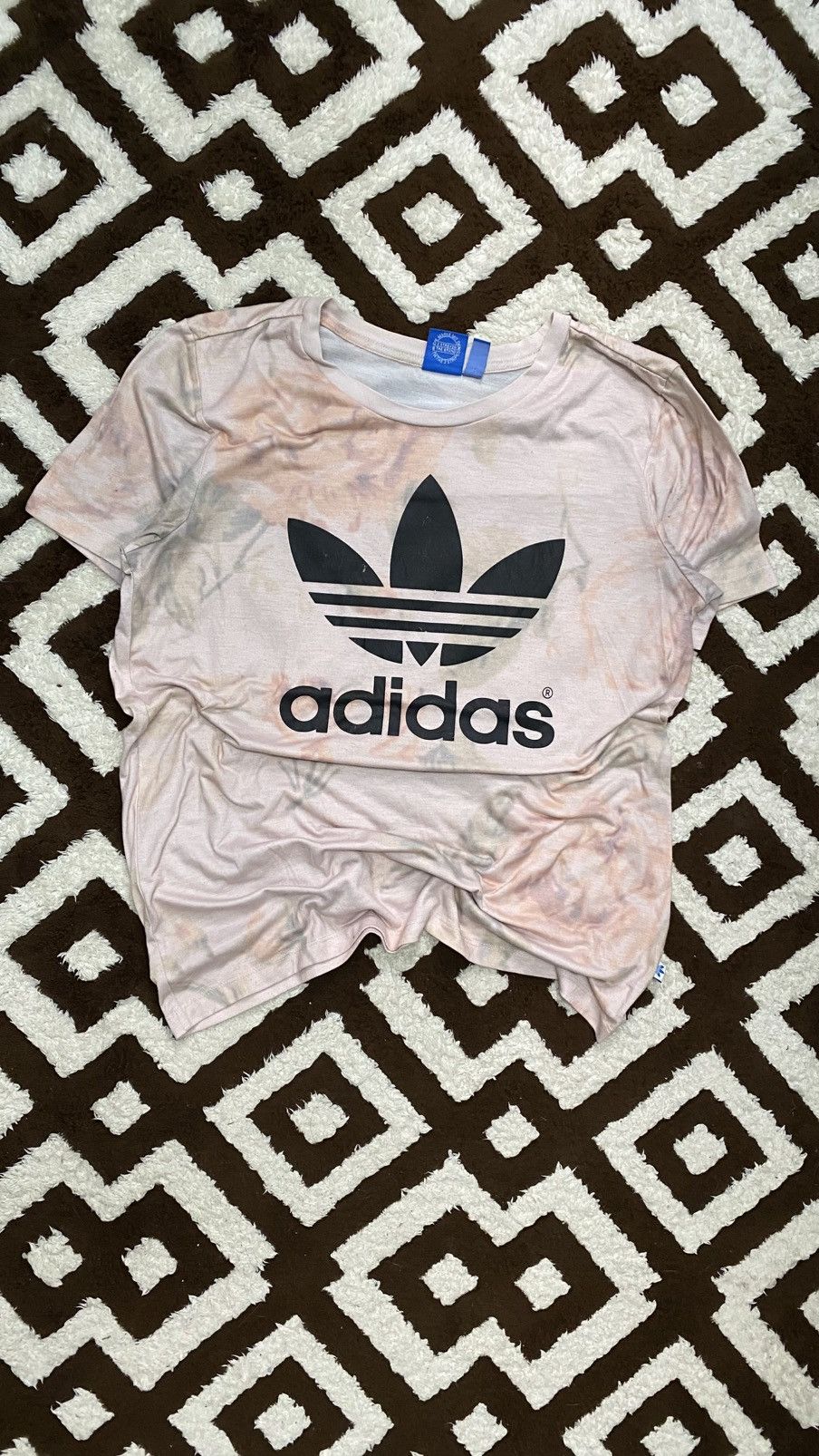 Adidas SUPER RARE Adidas Batik Trifoil Size US L / EU 52-54 / 3 - 1 Thumbnail
