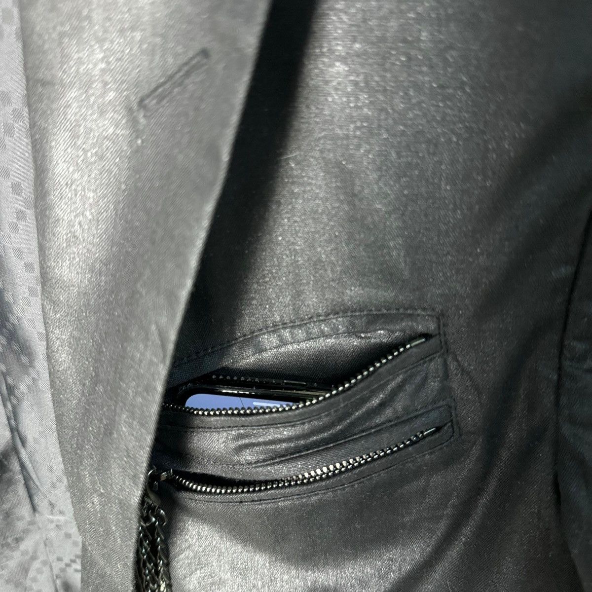 BUFFALO BOBS Buffalo Bobs Waxed Chain Blazer Jacket Size US M / EU 48-50 / 2 - 13 Thumbnail