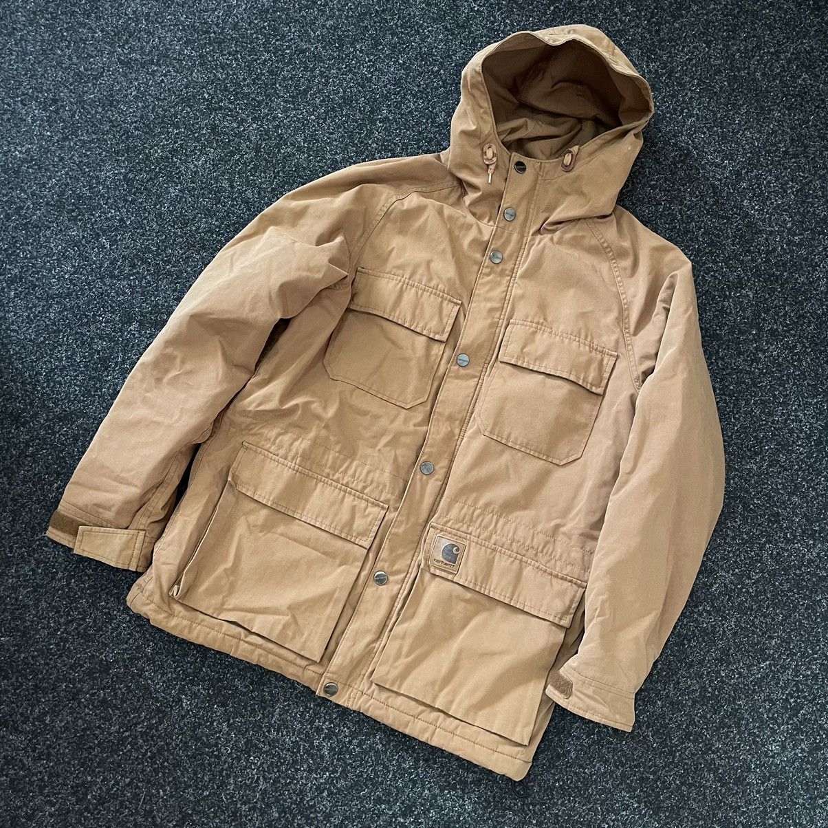 Carhartt Carhartt active detroit Multipocket Hoode coat jacket bomber Size US L / EU 52-54 / 3 - 1 Thumbnail