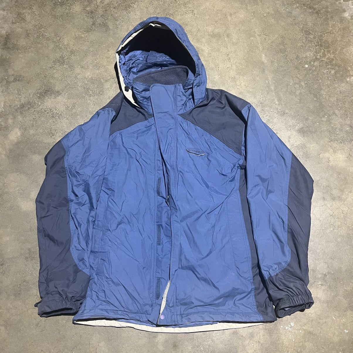 Patagonia × Vintage Vintage 90s Patagonia Blue Embroidered