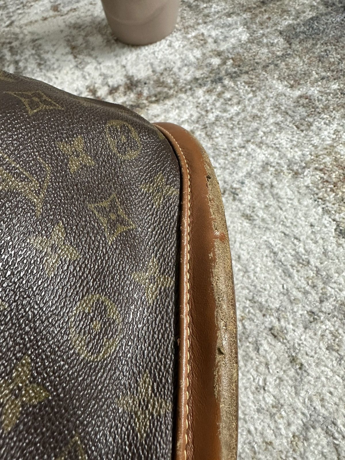 🔥 Louis Vuitton Monogram Bucket GM Bag French Co. Vintage