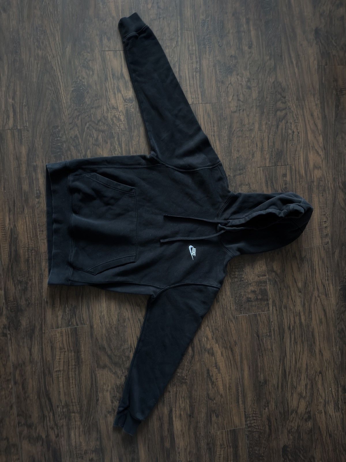 Nike Nike Everyday Essentials Pullover Hoodie In Black Size US S / EU 44-46 / 1 - 1 Thumbnail