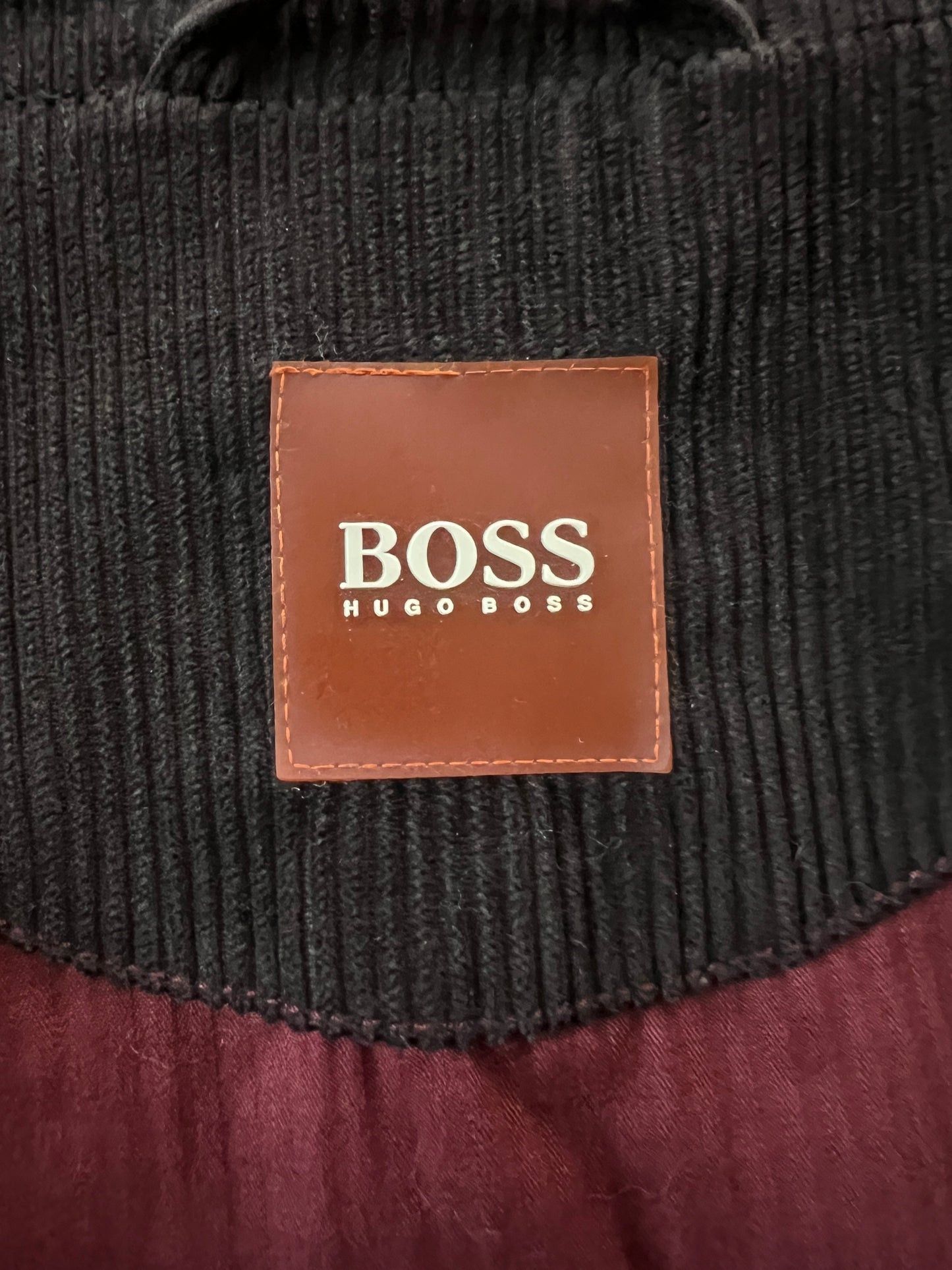 Hugo Boss Hugo Boss Men's Corduroy Peaсoat - L Size US L / EU 52-54 / 3 - 6 Thumbnail