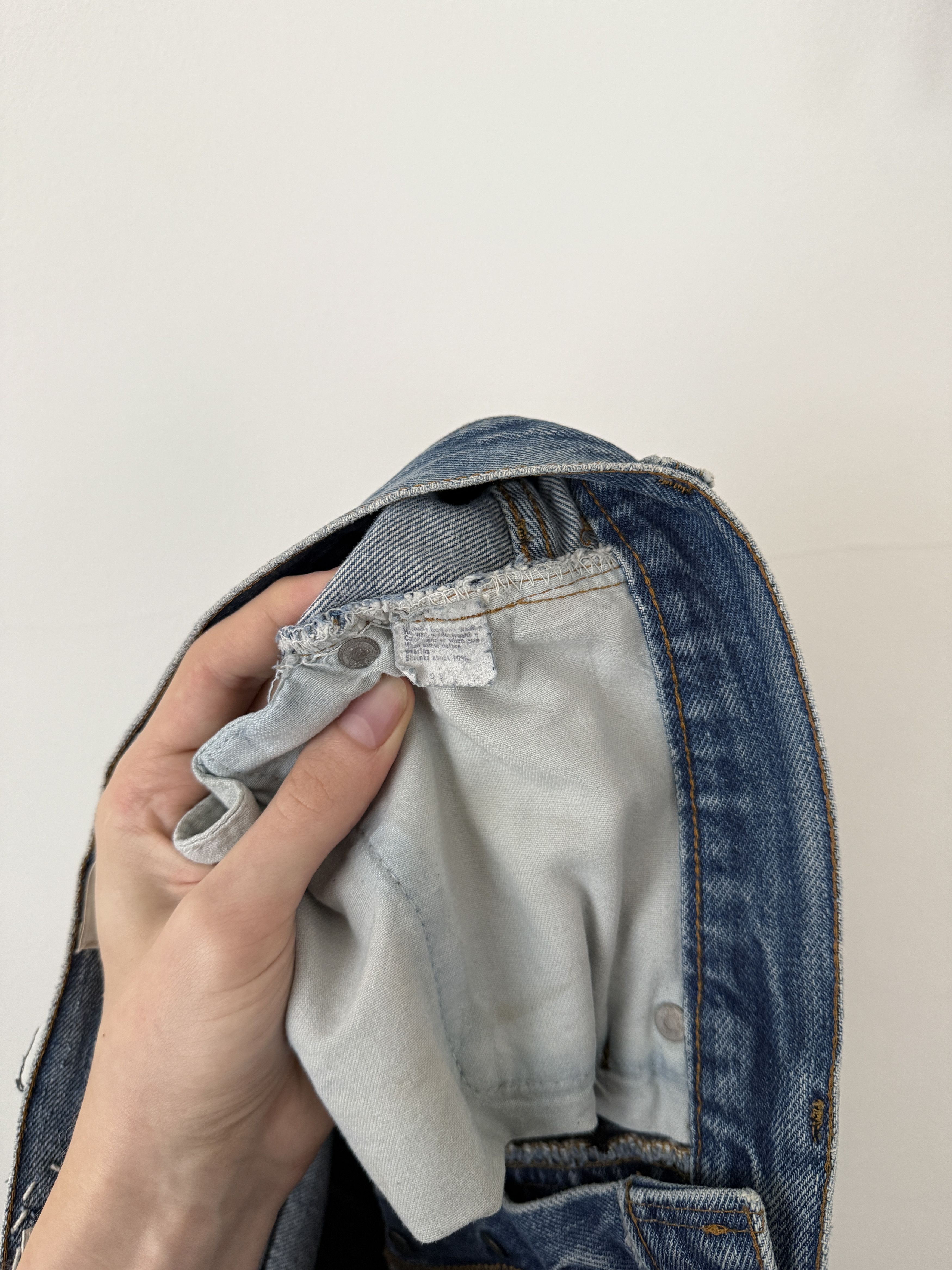 Proleta Re Art × Vuja De "Glitch" Boro Denim Size US 30 / EU 46 - 20 Thumbnail