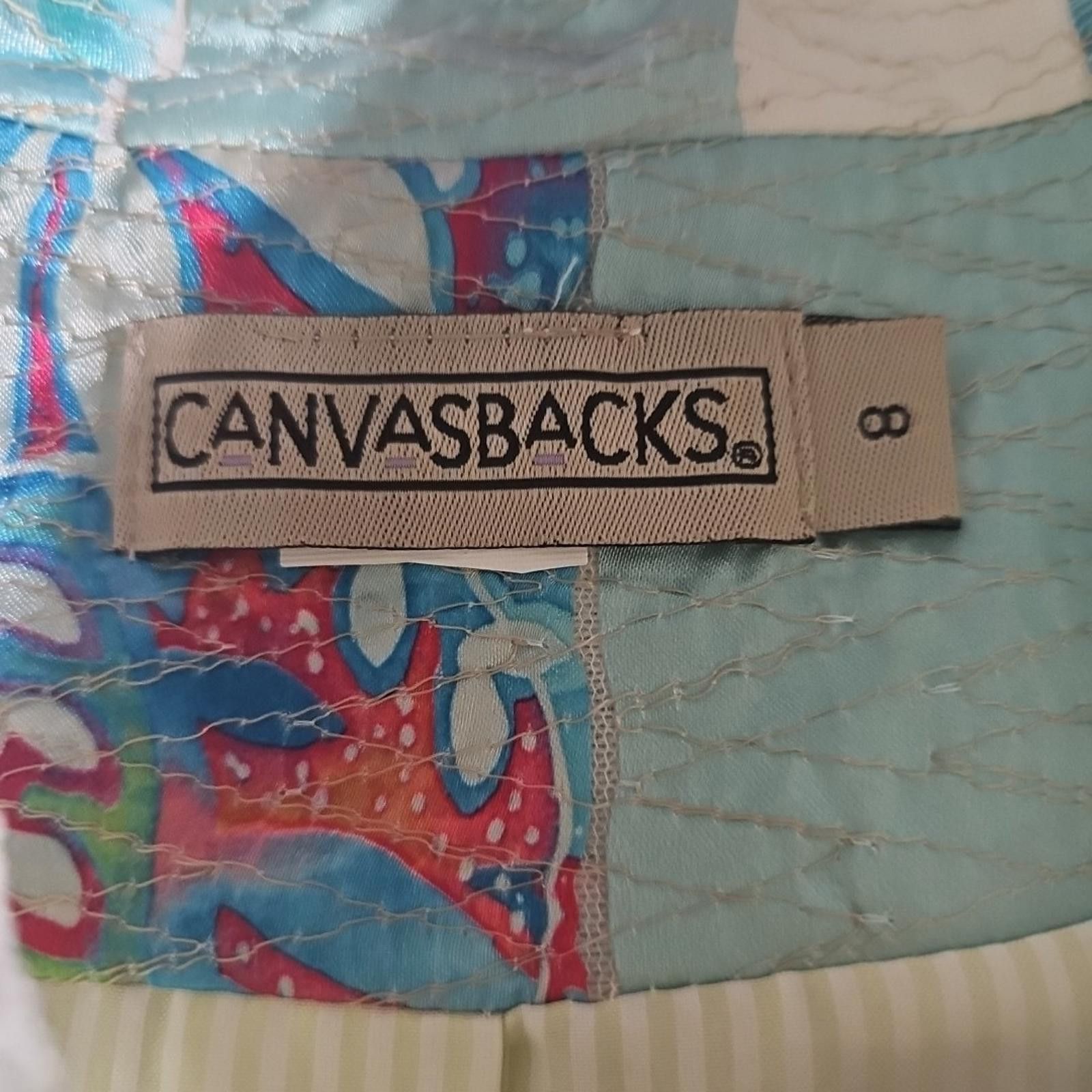 Other Canvasbacks Sz 8 Floral Coral Blazer Size M / US 6-8 / IT 42-44 - 3 Thumbnail