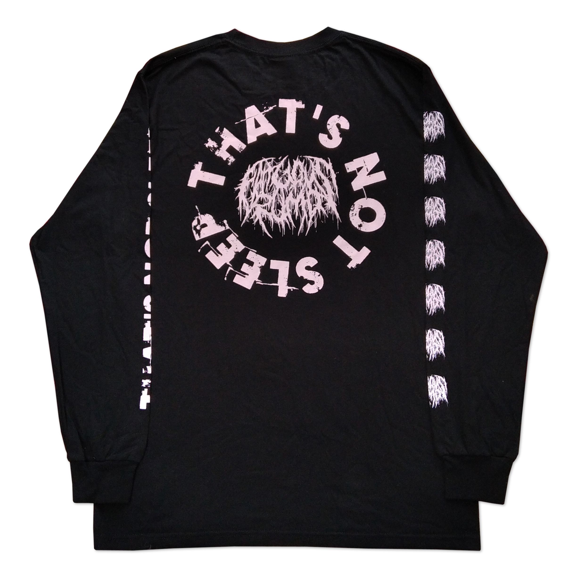 Band Tees Official Licensed FATUOUS RUMP “That’s Not Sleep” Longsleeve Size US XL / EU 56 / 4 - 2 Thumbnail