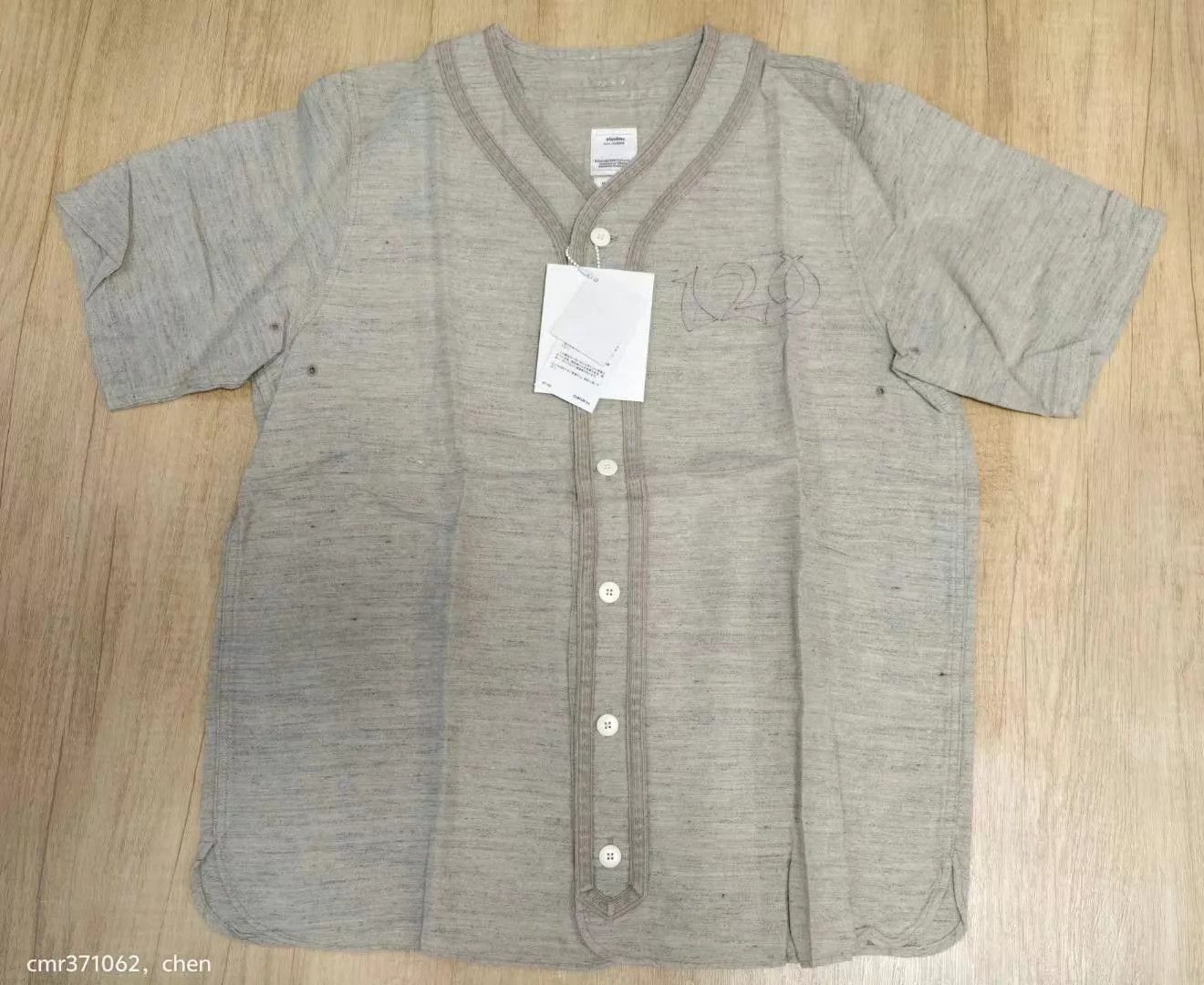 Visvim VISVIM 18SS DUGOUT S/S FLANNEL Grey 3 (Smaller) NEW Size US L / EU 52-54 / 3 - 1 Thumbnail