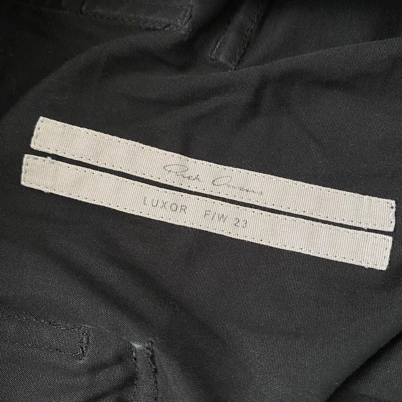 Rick Owens Rick owens Main line pocket crotch drop pants Size US 38 / EU 54 - 6 Thumbnail