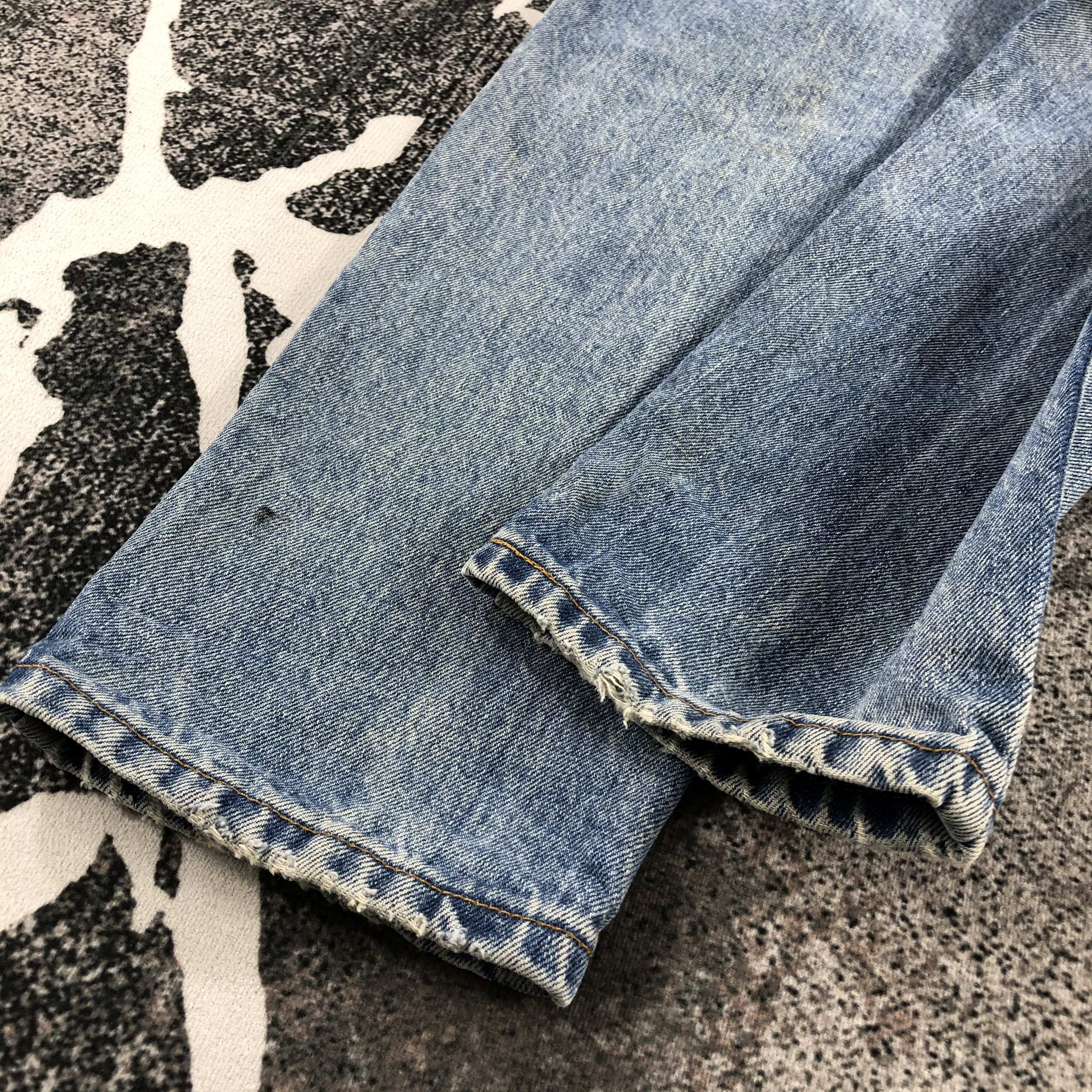 Levi's Vintage Levis 512 Jeans Slim Tapered Leg Denim KJ987 Size US 30 / EU 46 - 6 Thumbnail