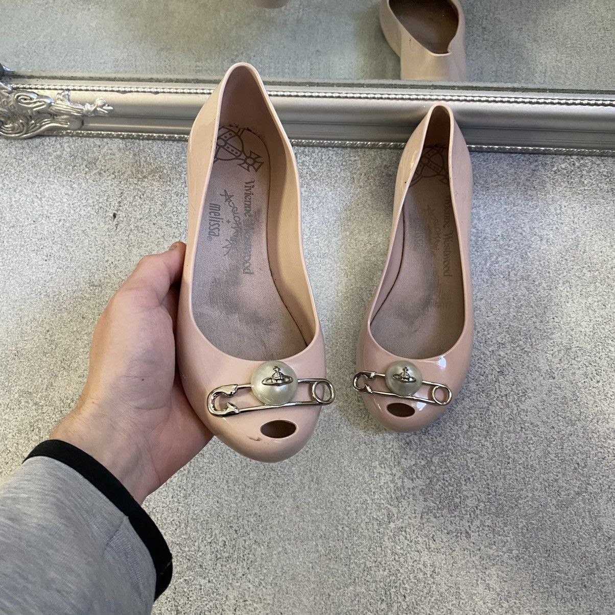 Melissa × Vivienne Westwood Vivienne Westwood Melissa Ballet Flats Size US 7 / IT 37 - 2 Thumbnail