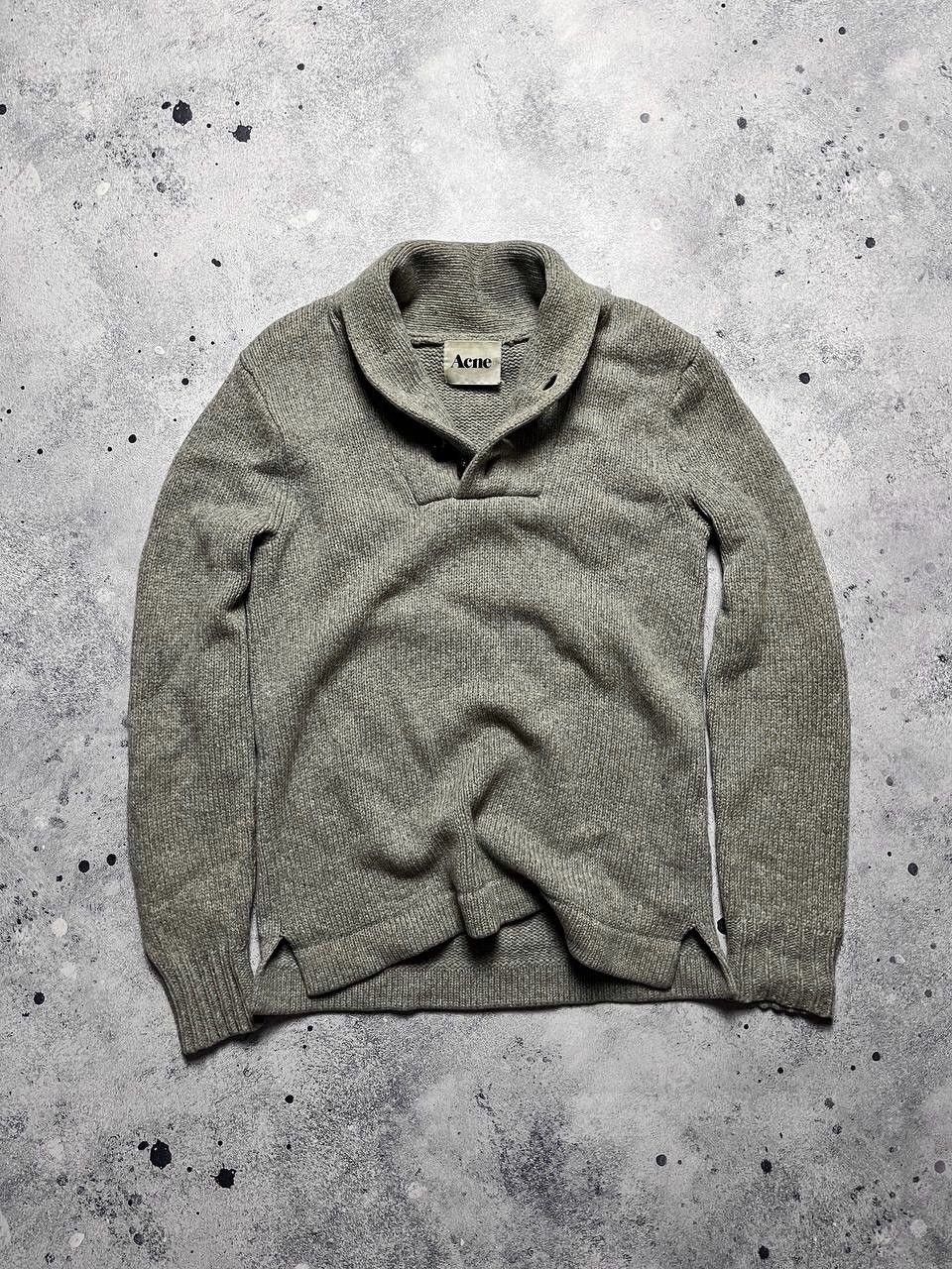 Acne Studios Acne Studios Vintage Knit Sweater Avant Garde Opium Style Size US S / EU 44-46 / 1 - 1 Thumbnail