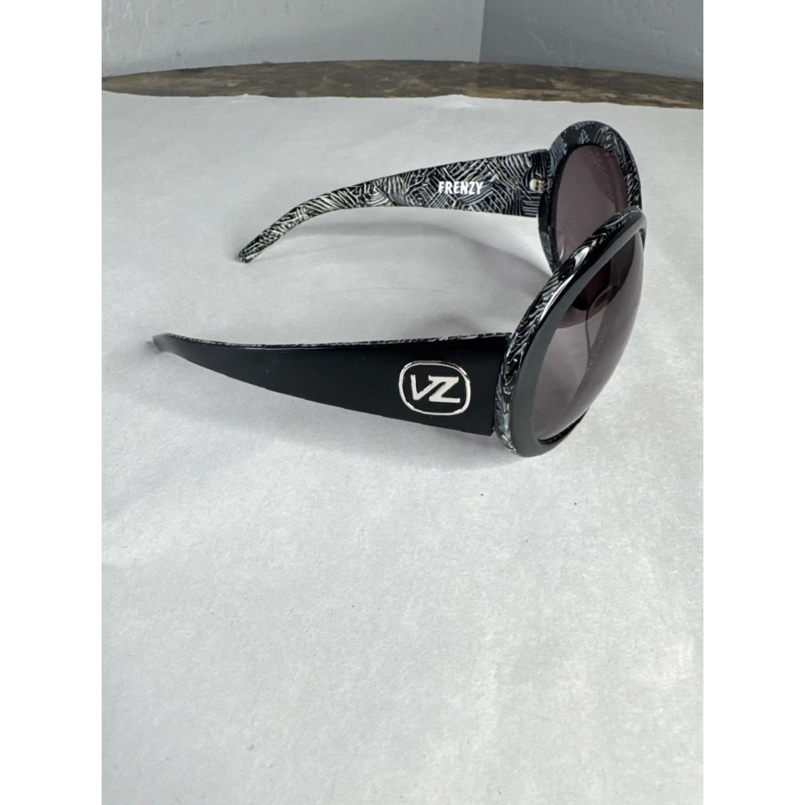 VonZipper Von Zipper VZ Frenzy Sunglasses Black Unisex Adult Frames Only Rare Vonzipper Size ONE SIZE - 6 Thumbnail