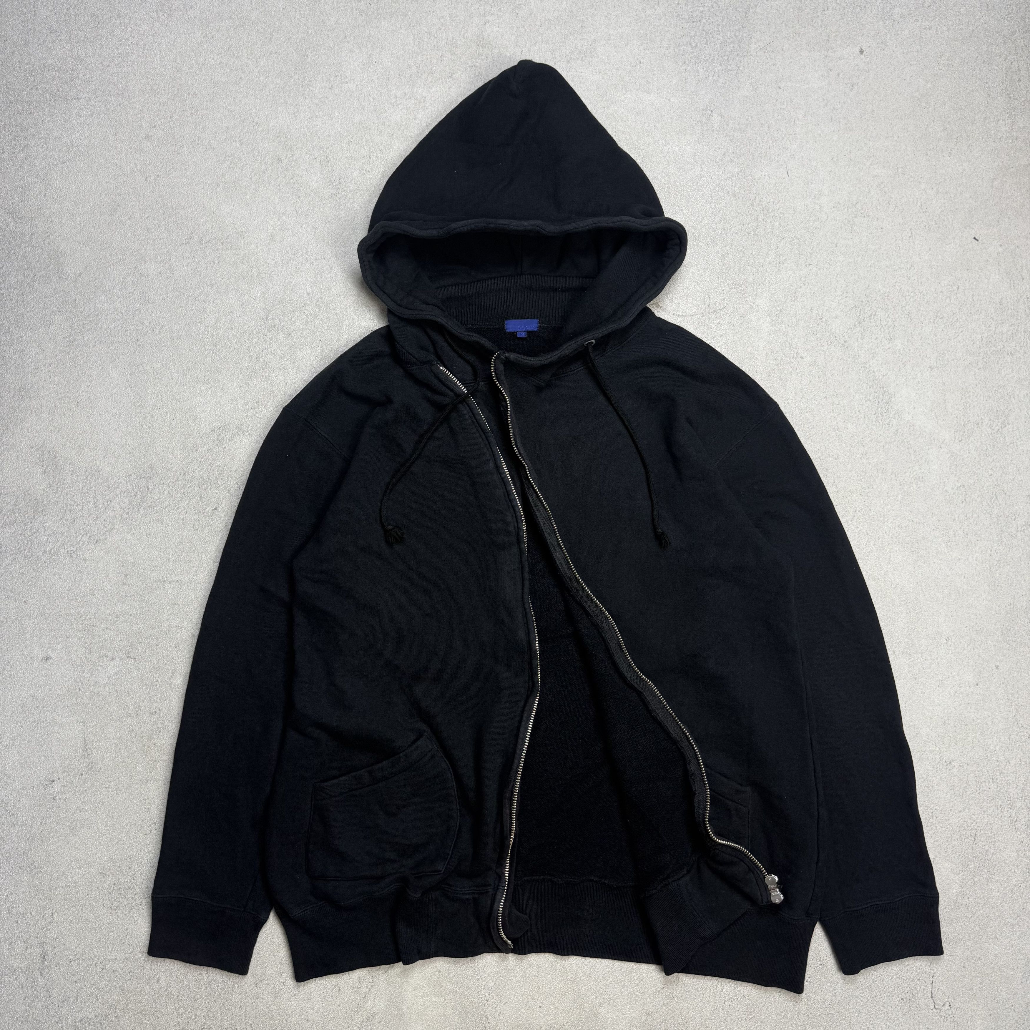 Beams Japan Beams Japan Assymetric Zip Up Hoodie Size US M / EU 48-50 / 2 - 2 Thumbnail