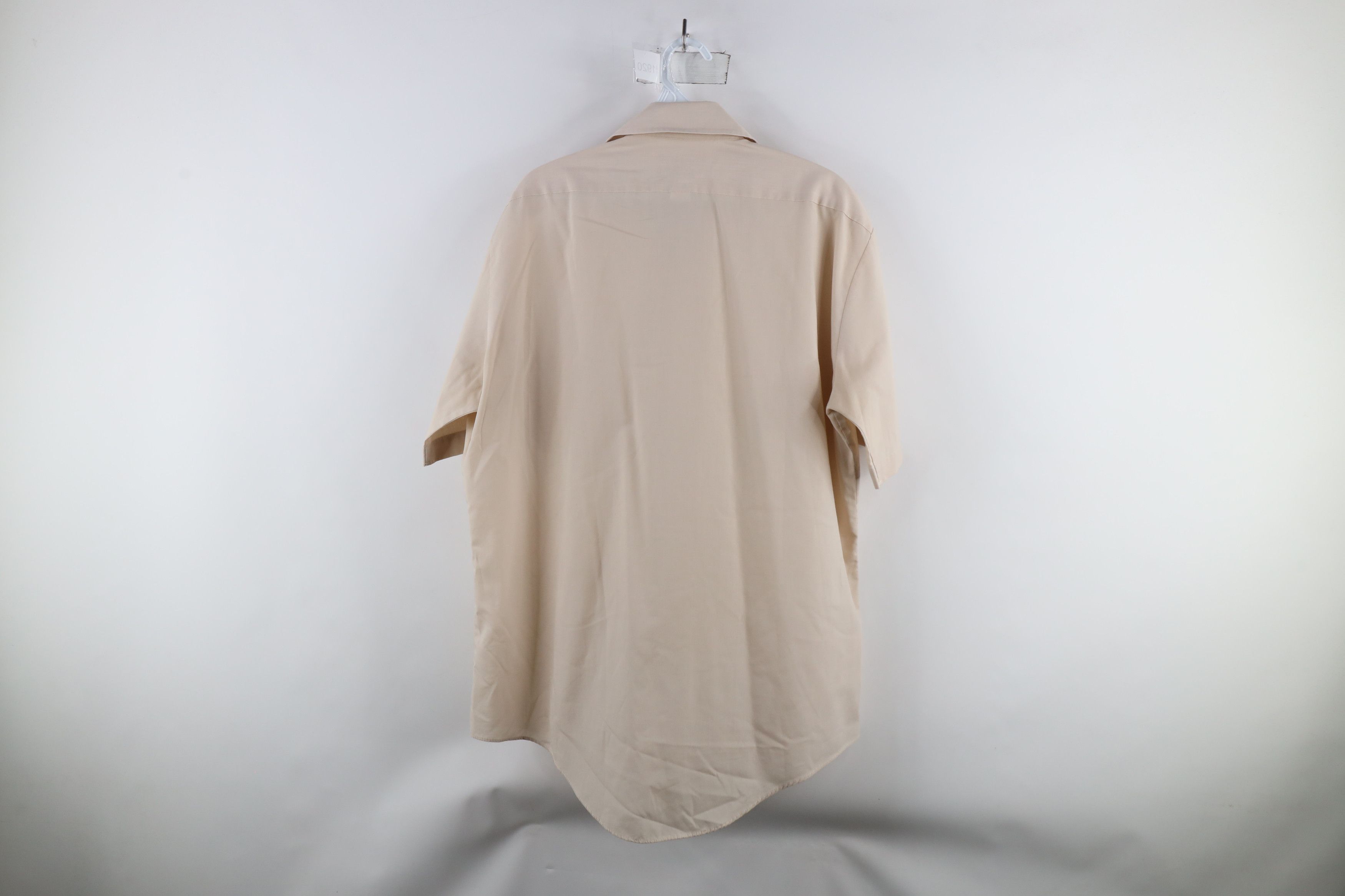 Vintage Vintage 70s Streetwear Short Sleeve Collared Button Shirt Size US L / EU 52-54 / 3 - 6 Thumbnail