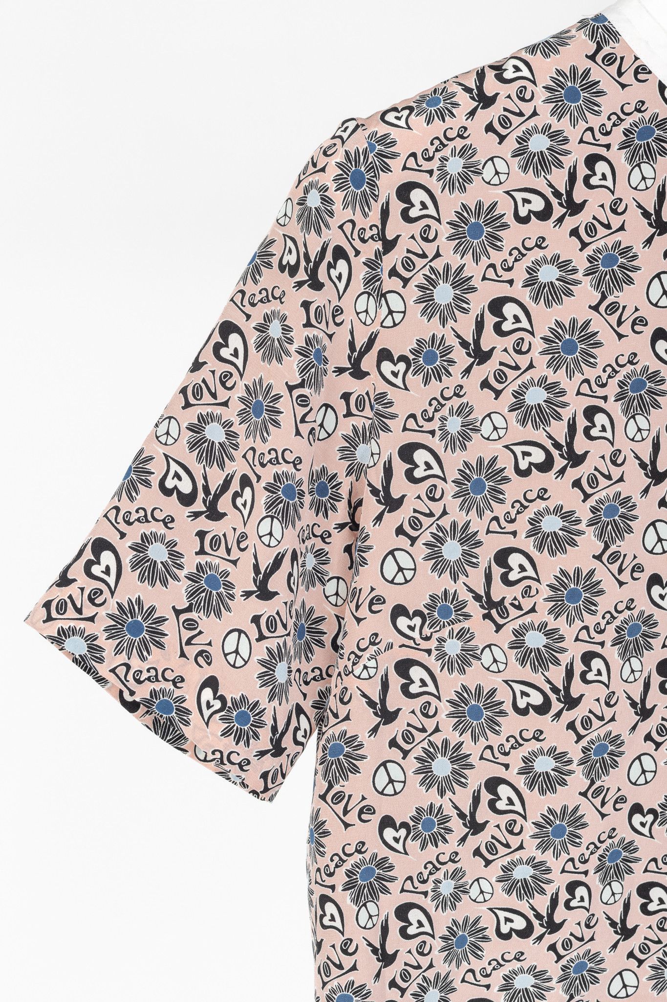 Sandro Sandro Pink Floral Silk Crepe Tee Size S / US 4 / IT 40 - 5 Thumbnail