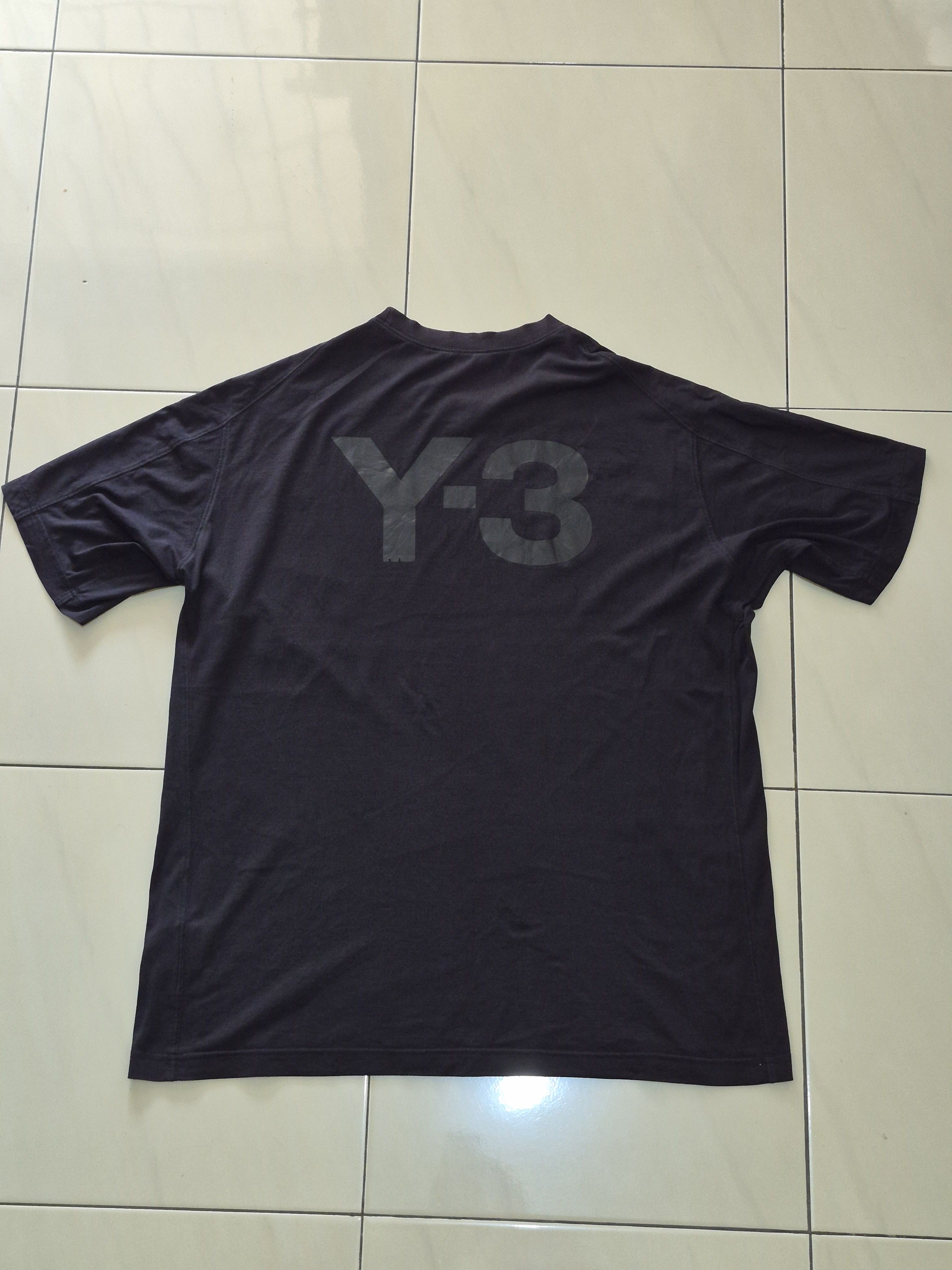 Adidas × Y-3 Adidas Y-3 Black on Black Tee Size US XL / EU 56 / 4 - 1 Thumbnail