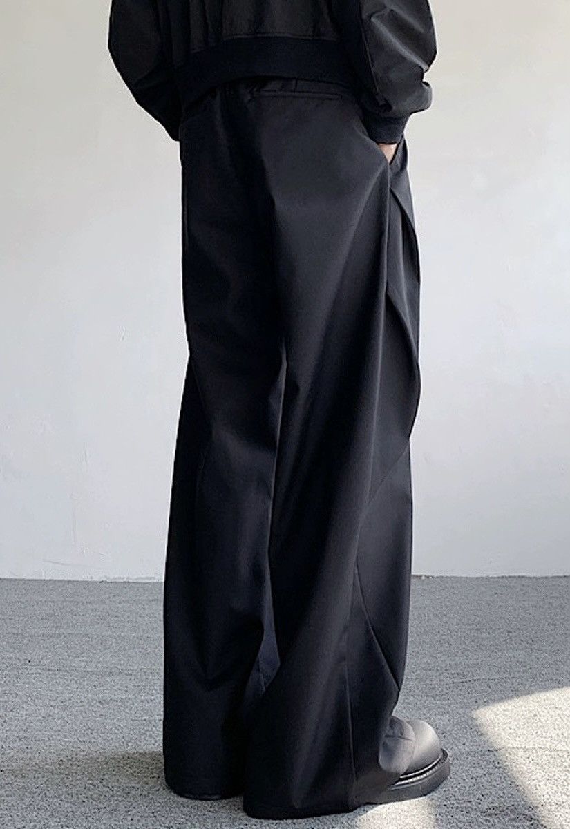 Japanese Brand × Vintage Cleanfit retro yuppie side pleated pants Size US 30 / EU 46 - 2 Thumbnail