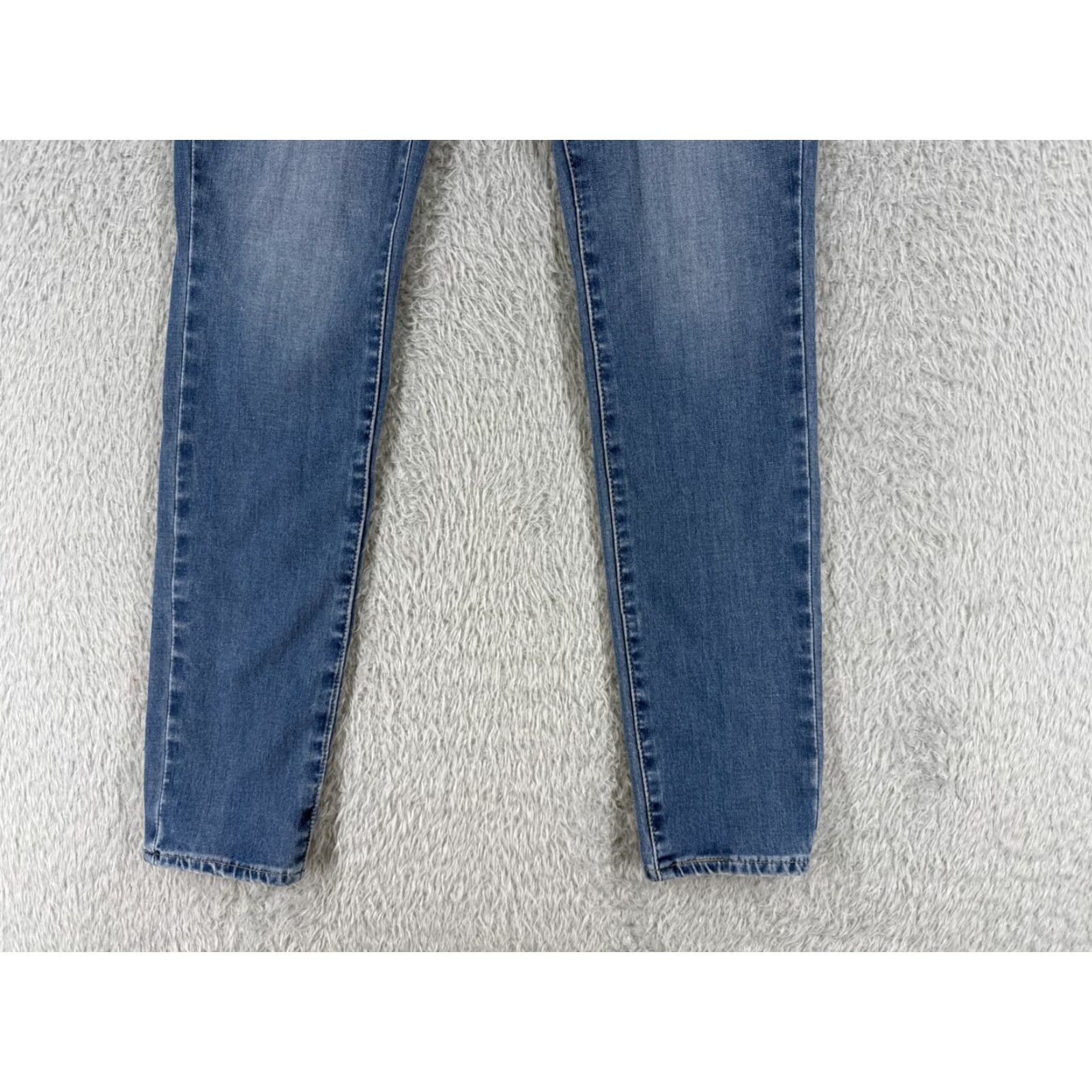 Levi's LEVI'S Jeans Women 26 Denim Blue Skinny High Rise 7xx Series 700 Distressed Stretch Cotton 27 Inseam Regular Fit Womens Jeans Size 26" / US 2 / IT 38 - 2 Thumbnail
