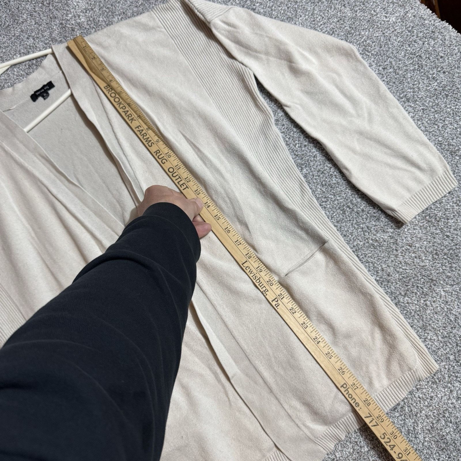 Other Lagenlook Cardigan Sweater Women XL Nature Earthy Layering Size XL / US 12-14 / IT 48-50 - 4 Thumbnail