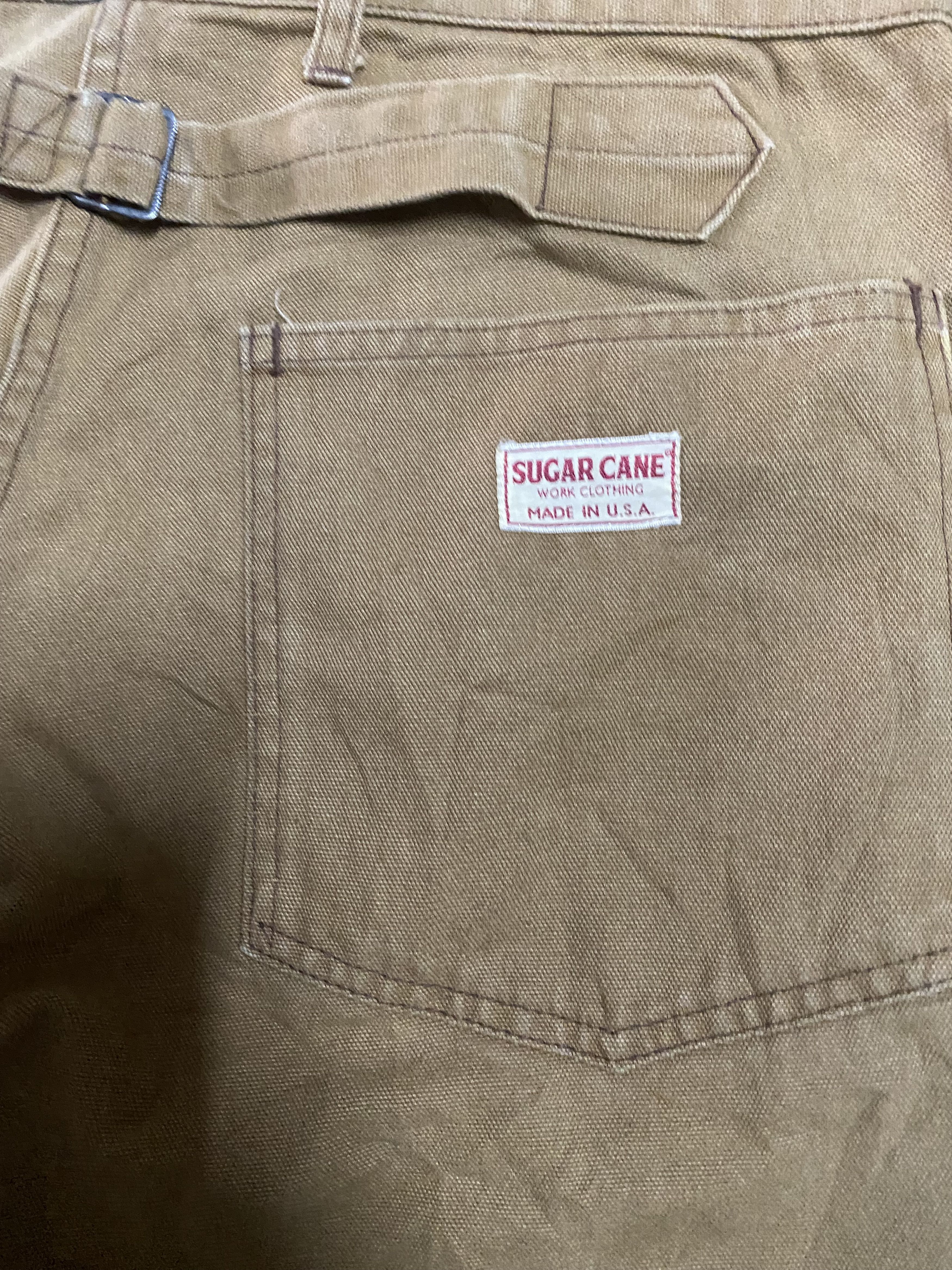 Sugar Cane Toyo Enterprise Sugar Cane Duck Canvas Denim Size US 36 / EU 52 - 3 Thumbnail