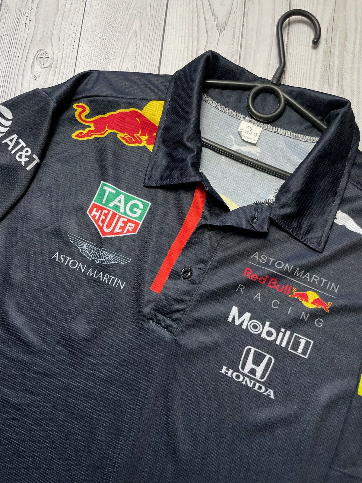 Red Bull × Vintage Vintage Red Bull jersey racing tee logo big logo XL Size US XL / EU 56 / 4 - 3 Thumbnail