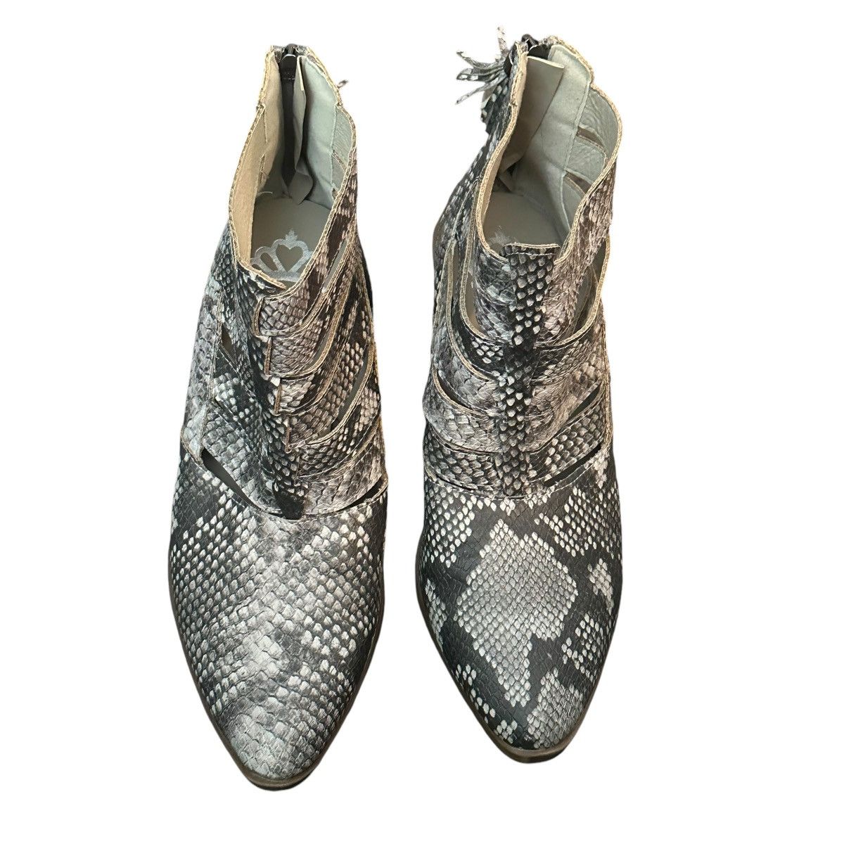 Other Fergalicious Malaki snakeskin ankle boots Size US 8 / IT 38 - 2 Thumbnail