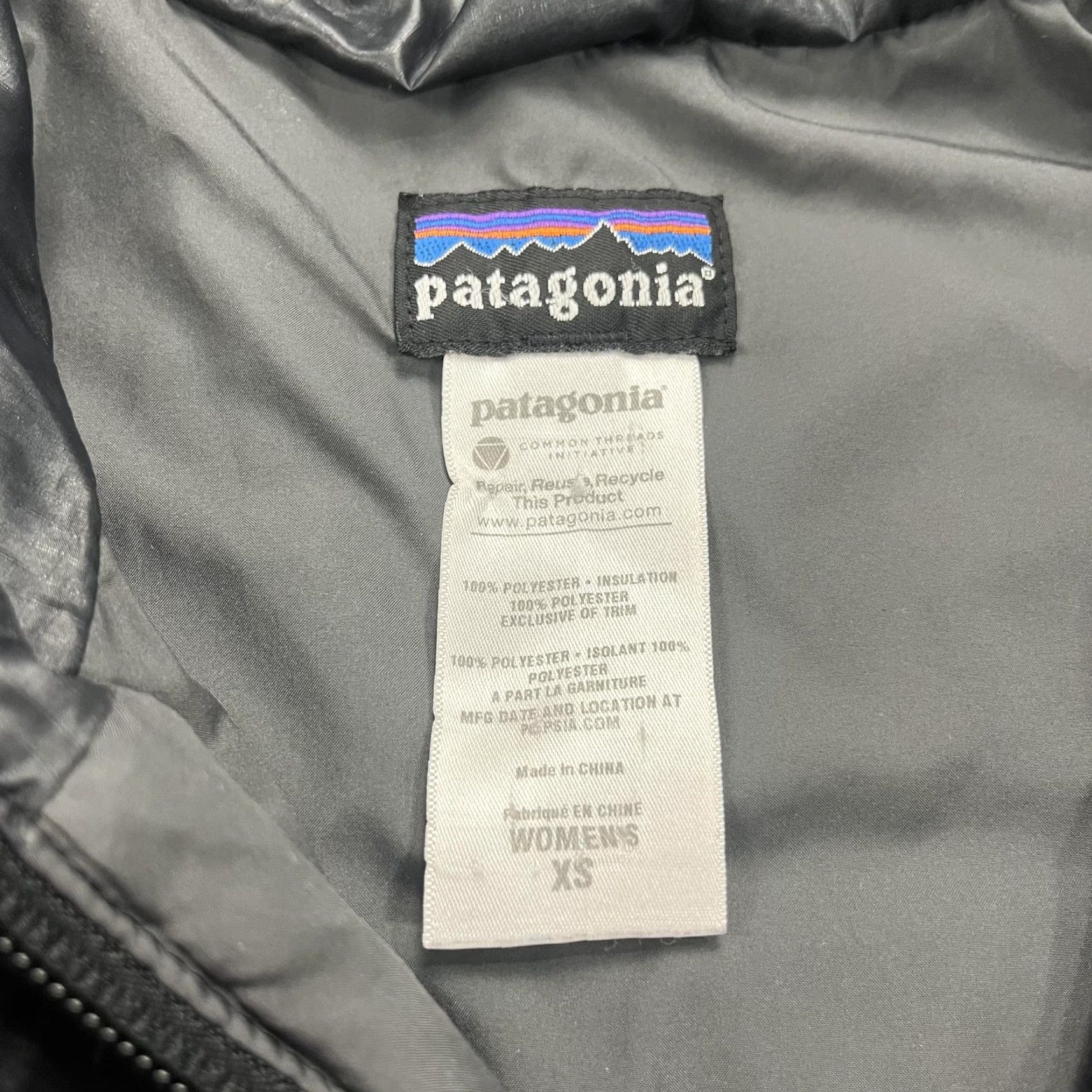 Patagonia Patagonia Jacket Womens XS Black Lidia Quilted Hooded Puffer Insulated Coat Size XS / US 0-2 / IT 36-38 - 5 Thumbnail