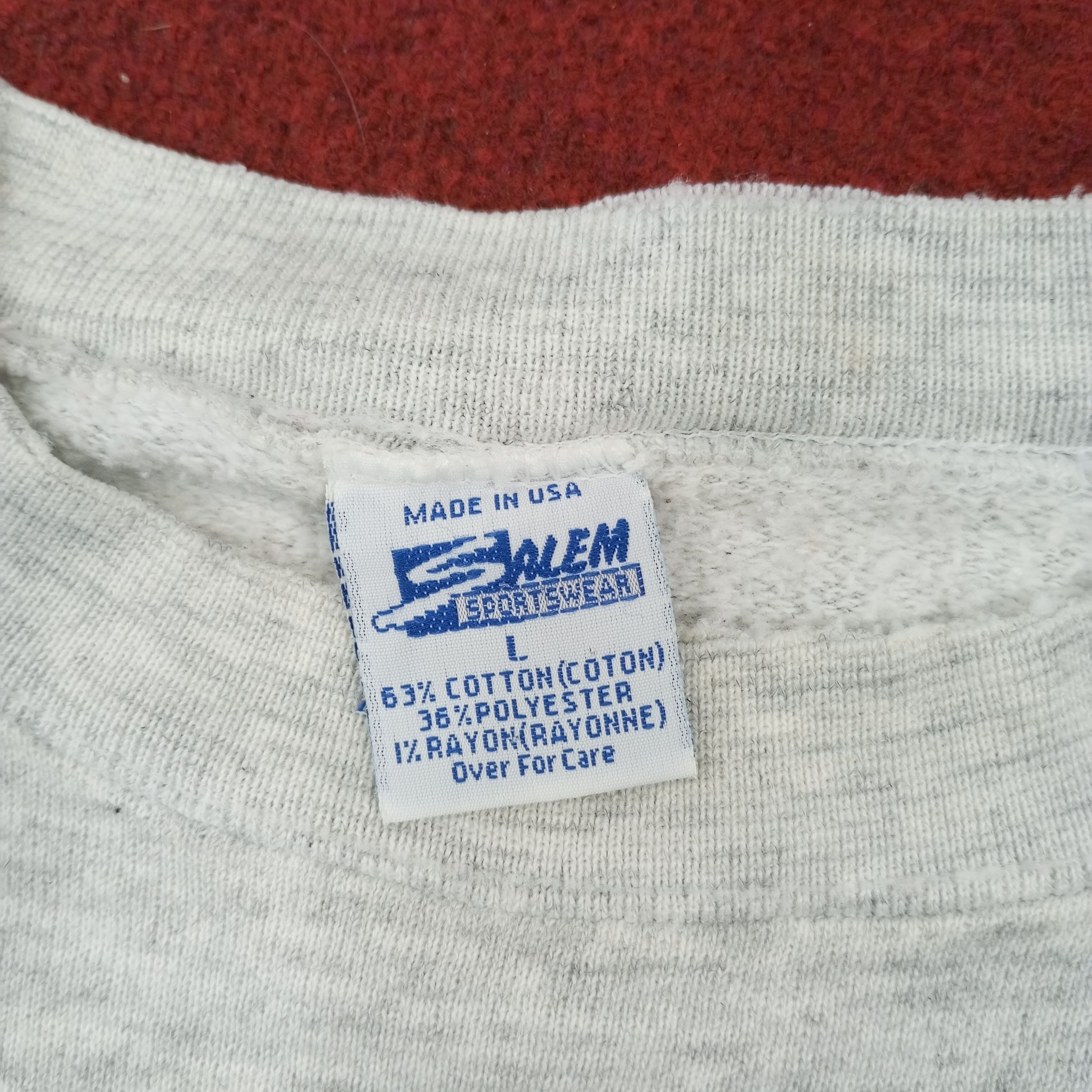 NBA × Salem Sportswear × Vintage Shaquille Orlando Magic Basketball Team Vintage Sweatshirt Size US M / EU 48-50 / 2 - 6 Thumbnail