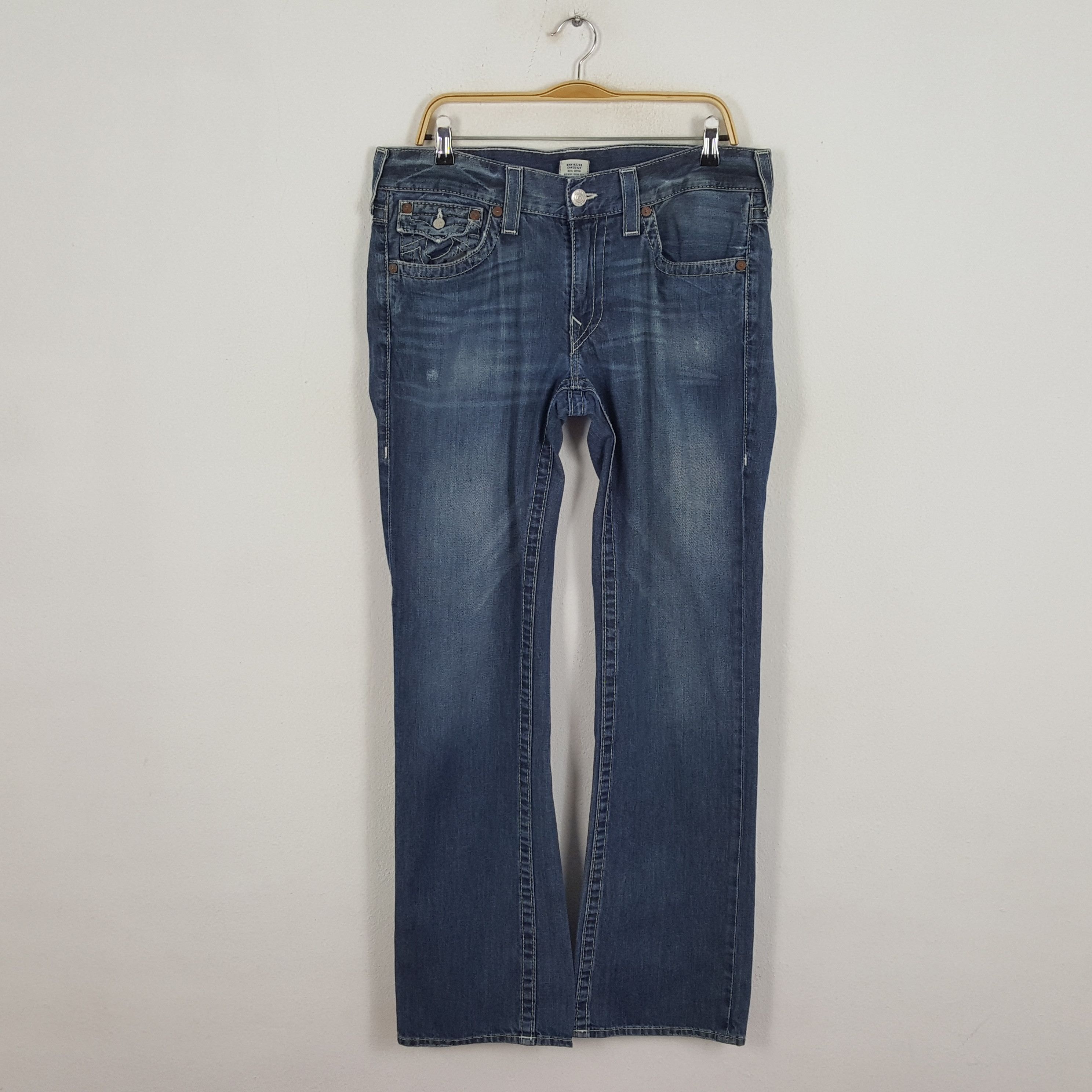 Jean × True Religion × Vintage Vintage TRUE RELIGION American Section Ricky Bootcut Jeans Size US 36 / EU 52 - 4 Thumbnail