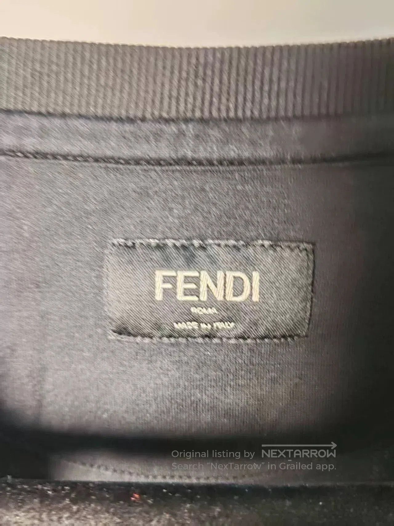 Fendi Fendi Logo Short Sleeve T. Size US M / EU 48-50 / 2 - 3 Thumbnail