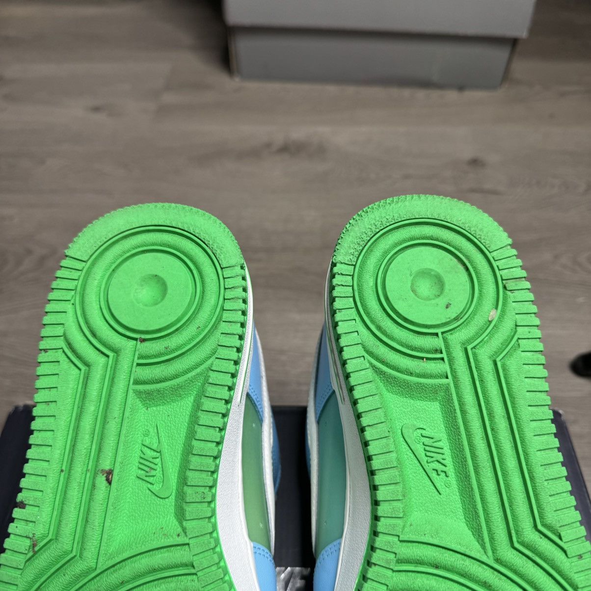 Nike Nike Air Force 1 Low ‘07 - Aquarius Blue Vapor Green (2024) Size US 9.5 / EU 42-43 - 12 Thumbnail