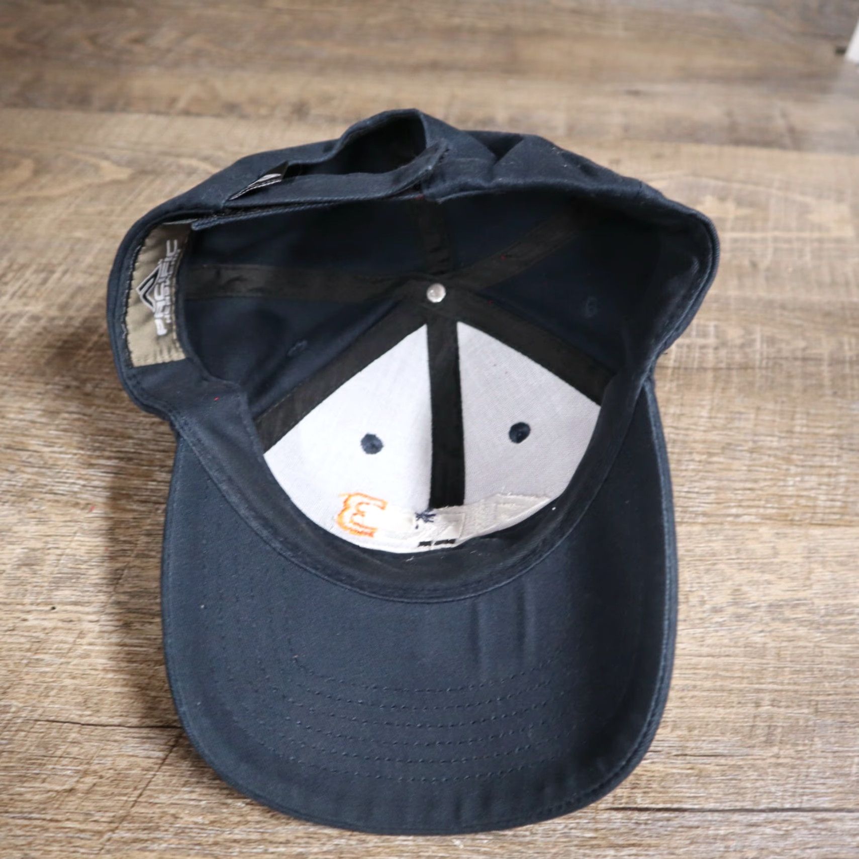 Vintage Pacific Hat Mens Blue Adjustable Arc 3 Gases Logo Cap Strap Back Twill Cotton Star Logo Casual Baseball Cap Size ONE SIZE - 6 Thumbnail