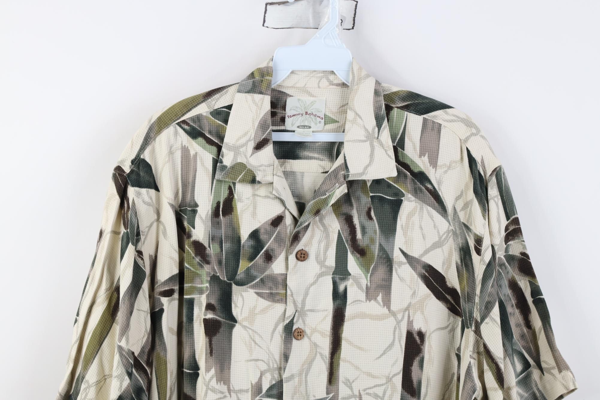 Tommy Bahama Vintage 90s Tommy Bahama Relax Bamboo Hawaiian Button Shirt Size US S / EU 44-46 / 1 - 2 Thumbnail