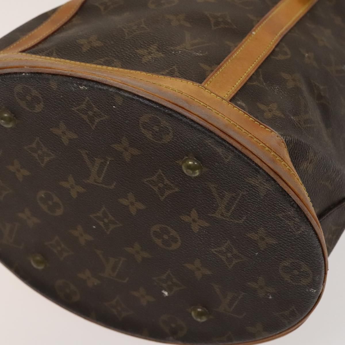 Louis Vuitton LOUIS VUITTON Monogram Bucket GM Shoulder Bag M42236 Size ONE SIZE - 9 Thumbnail
