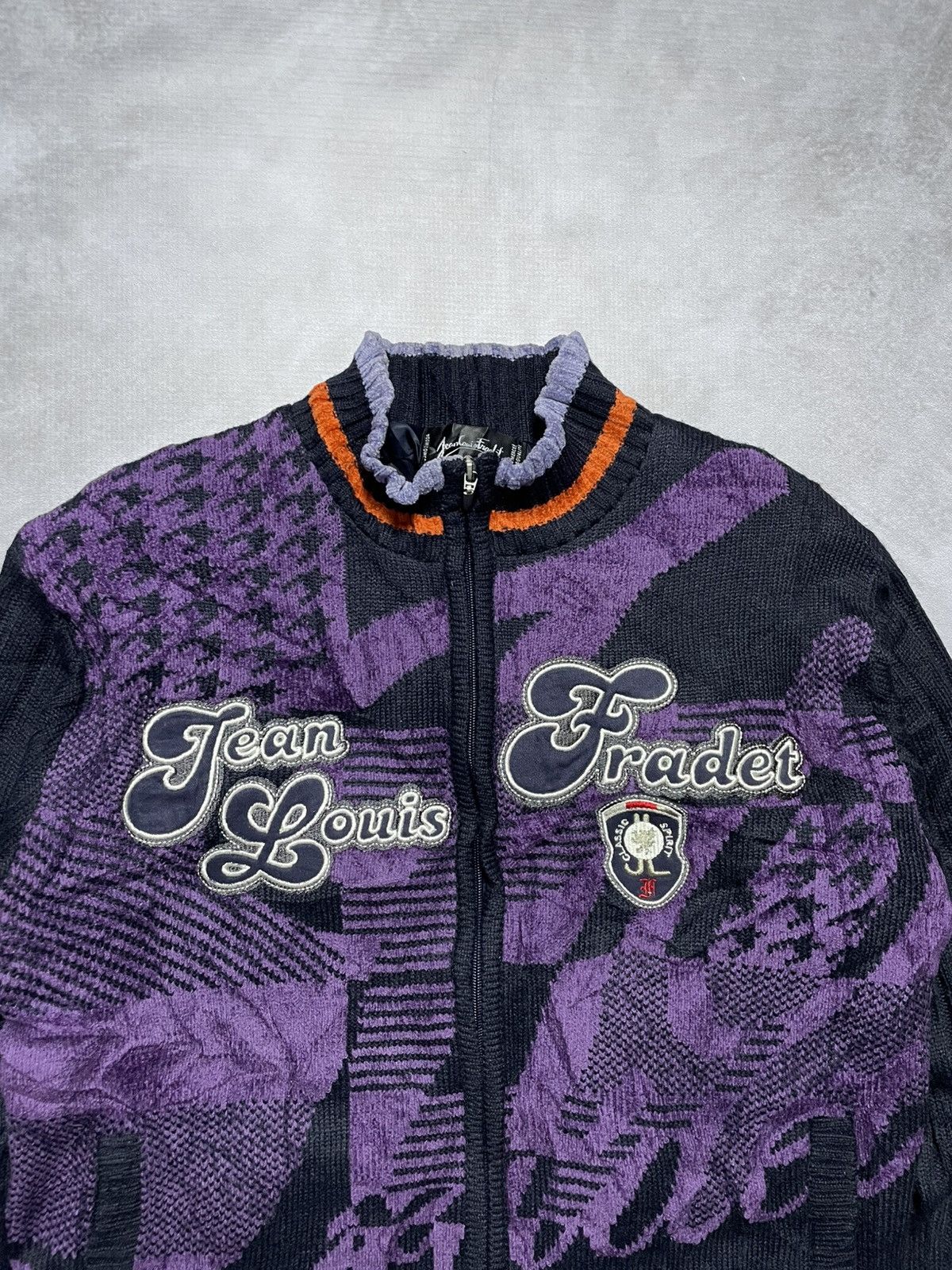 Coogi Jean Louis Fradet Style 3D Knit Jacket Size US L / EU 52-54 / 3 - 4 Thumbnail