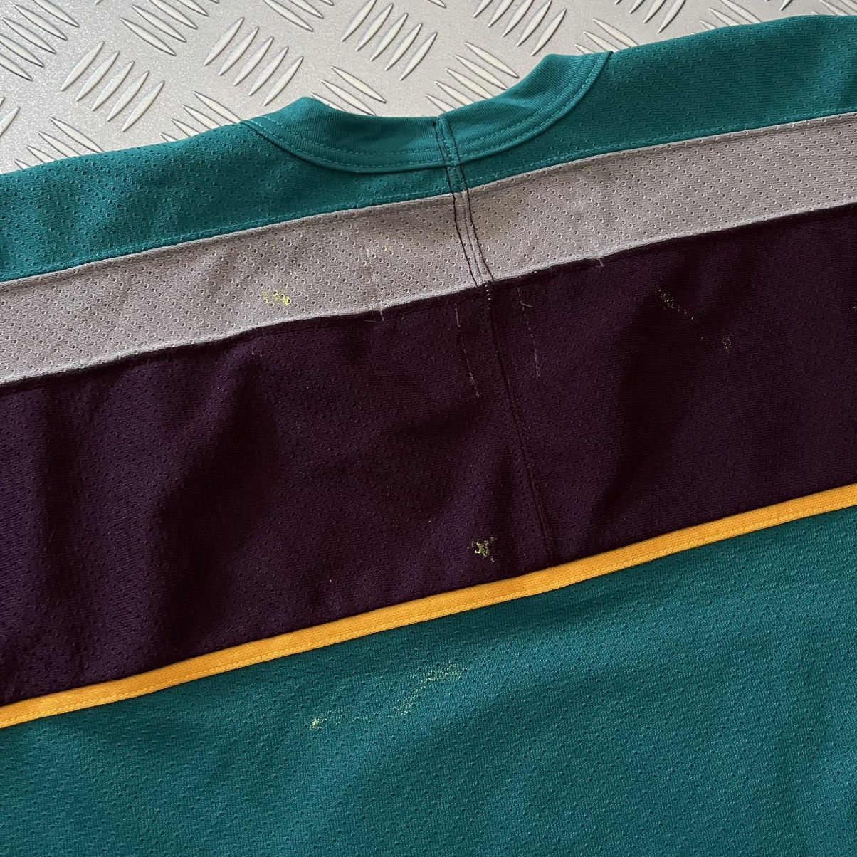 Ccm × NHL Vintage 90s CCM NHL Anaheim Mighty Ducks NHL Hockey Jersey 🦆 Size US M / EU 48-50 / 2 - 14 Thumbnail