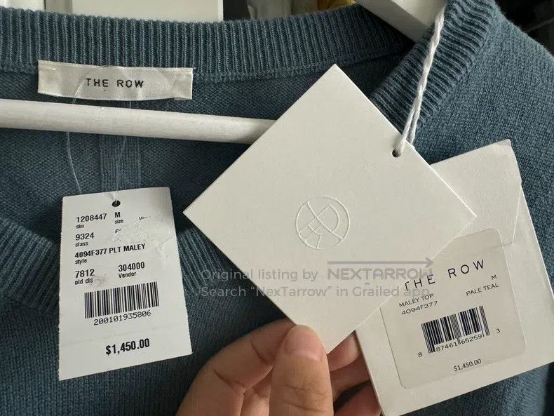 The Row The row Cashmere V-neck sweater Size M / US 6-8 / IT 42-44 - 3 Thumbnail
