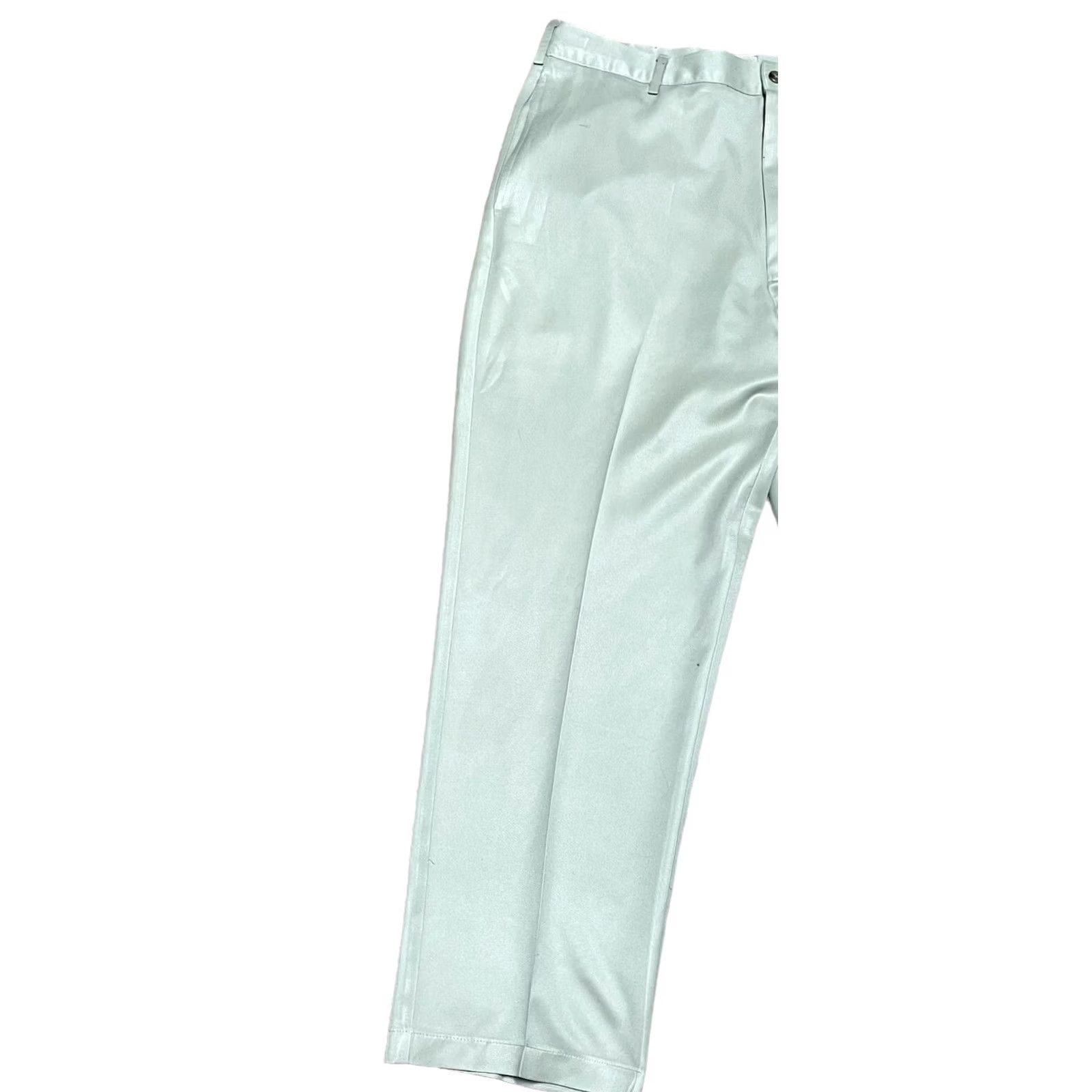 Tommy Hilfiger Tommy Hilfiger Pants Dress Flat Front 36x30 Khaki Beige Men Regular Straight Slacks Short Description: Modern, Classic, 90s Size US 36 / EU 52 - 2 Thumbnail
