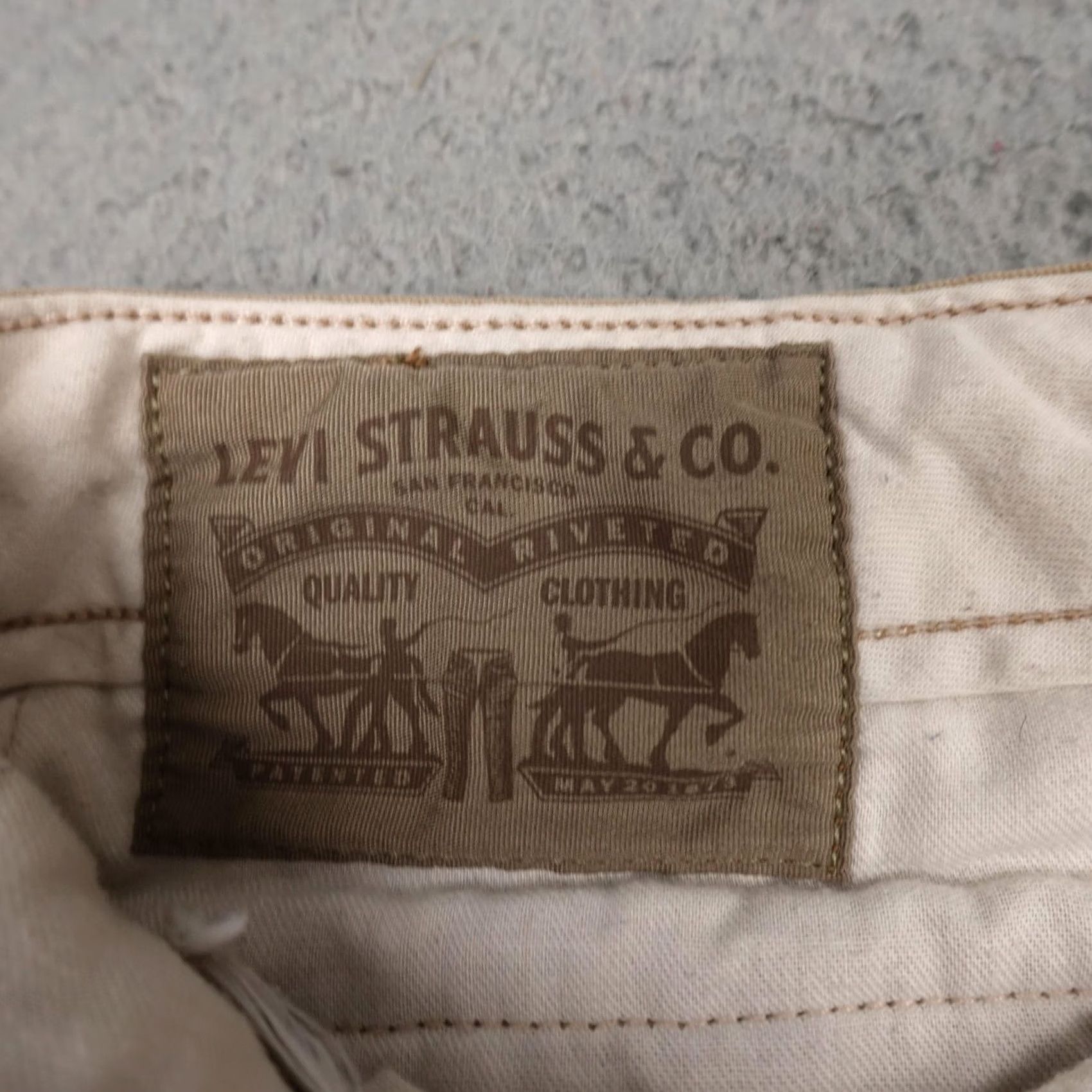 Levi's Levi's Pants Mens 36 Khaki Tan Cargo Utility Canvas Workwear Multi Pocket Grunge 90s Size US 36 / EU 52 - 3 Thumbnail