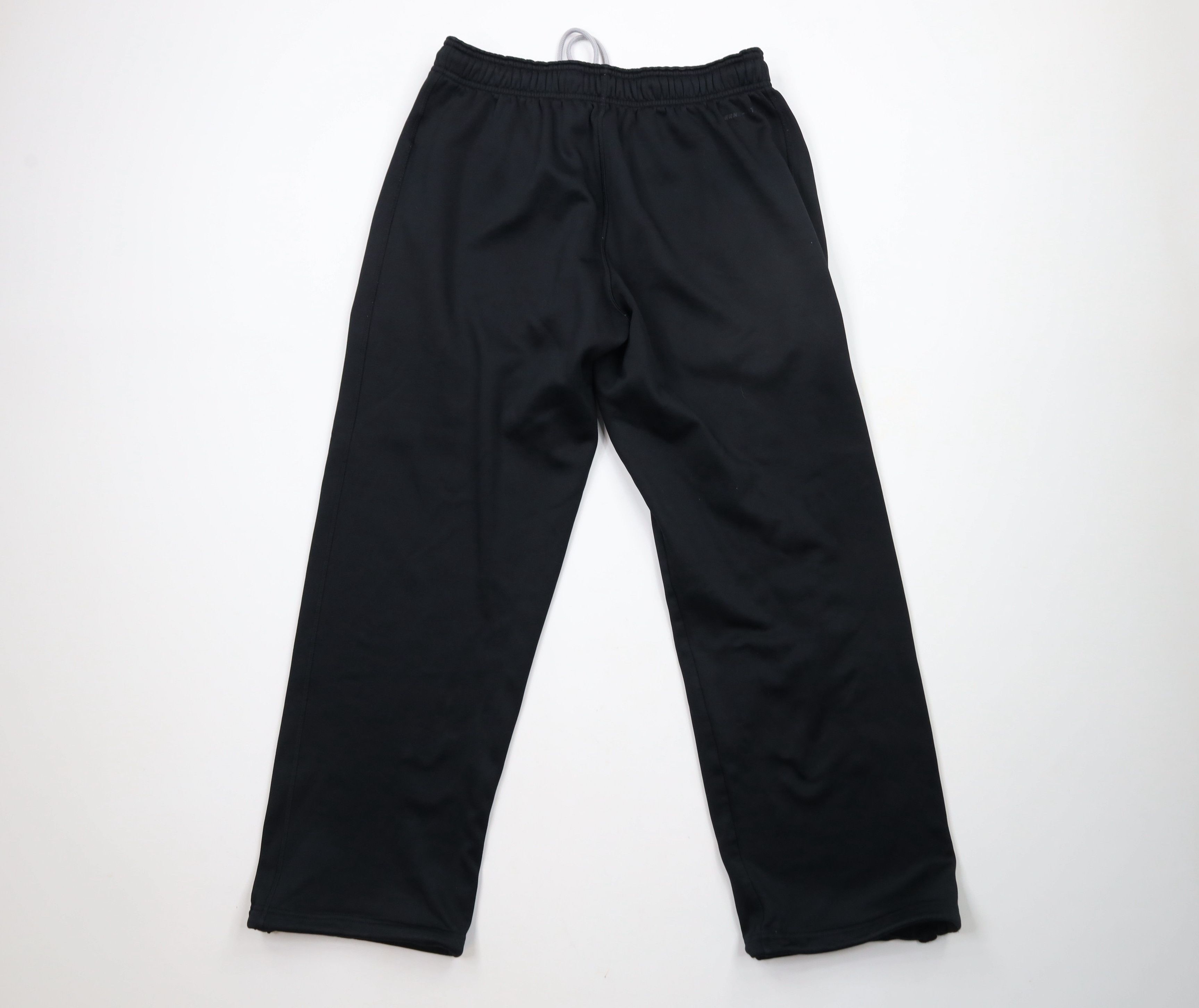 Nike × Vintage Vintage Nike Travis Scott Mini Swoosh Wide Leg Sweatpants Size US 34 / EU 50 - 10 Thumbnail
