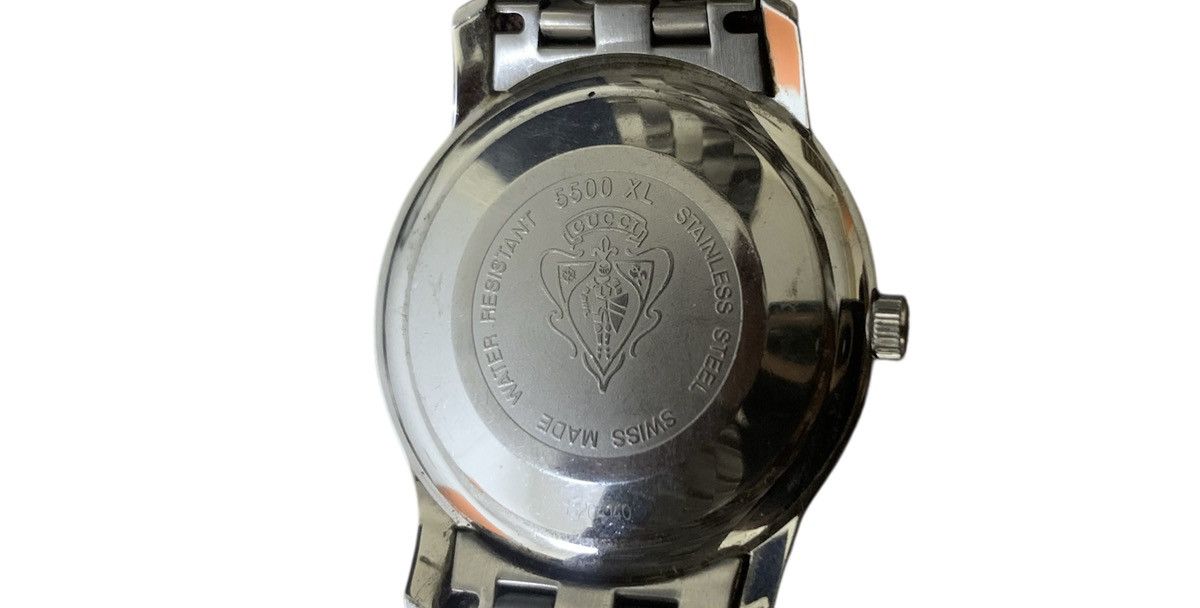Gucci Vintage Gucci G-Class 5500XL Stainless Steel Watch 1990s Size ONE SIZE - 5 Thumbnail