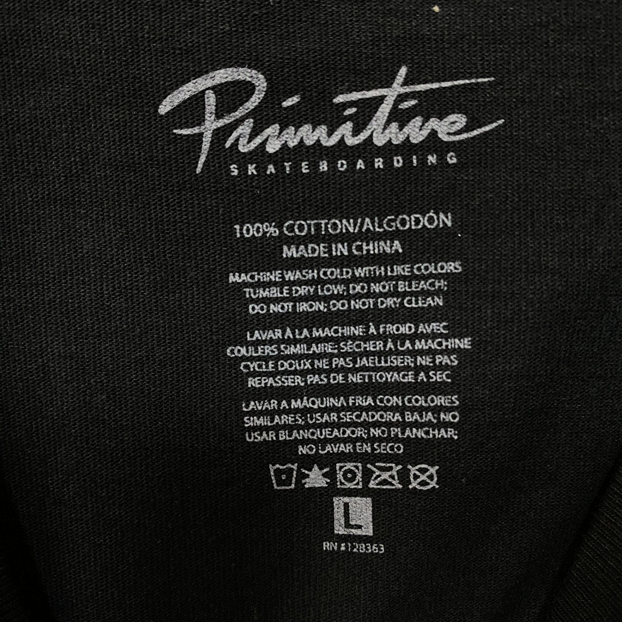 Primitive Primitive Storm Graphic Streetwear T-Shirt Large Size US L / EU 52-54 / 3 - 4 Thumbnail