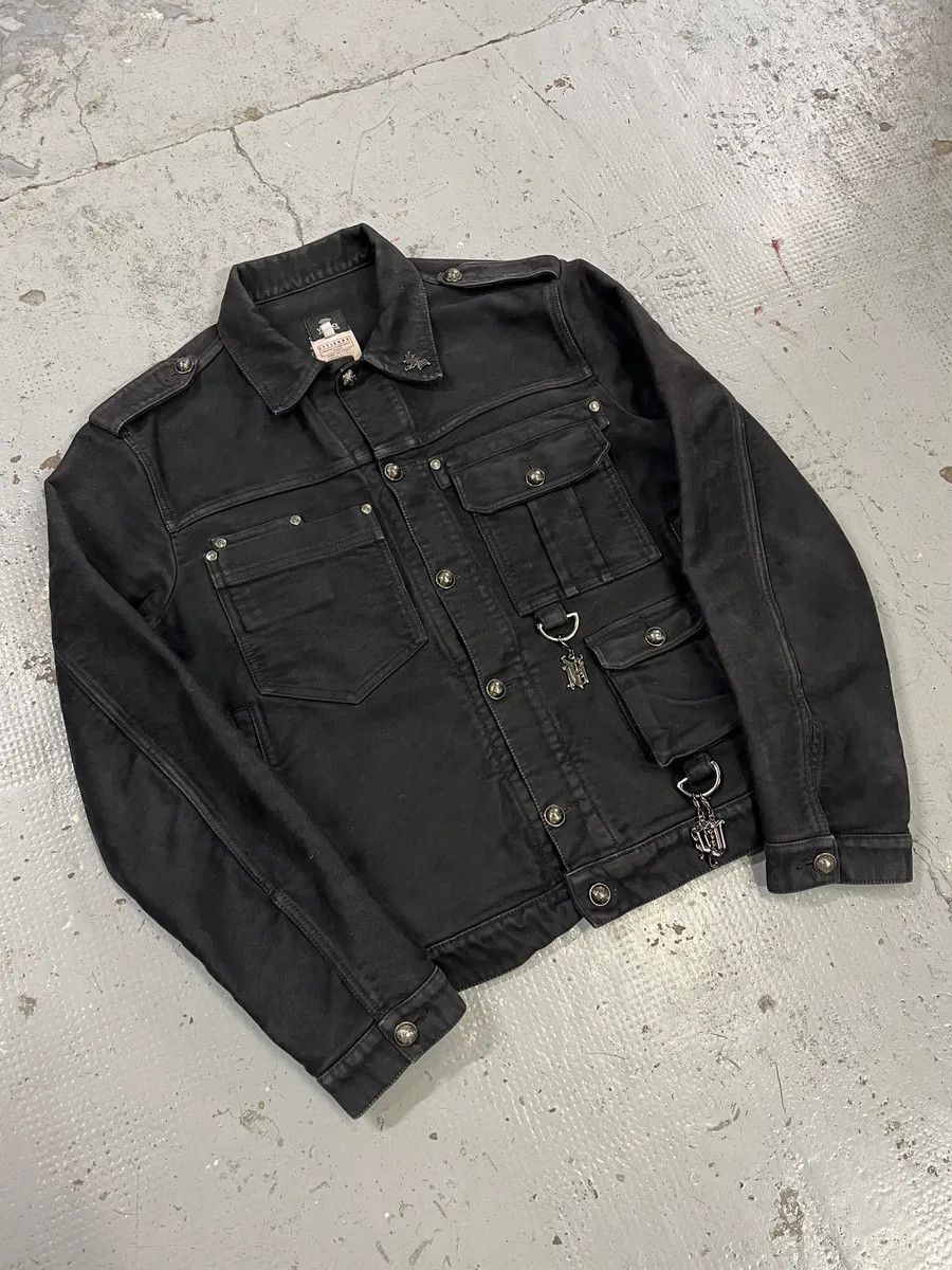 Versace AW2003 Versace Military Multi-Pockets Cargo Black Jacket Size US M / EU 48-50 / 2 - 4 Thumbnail