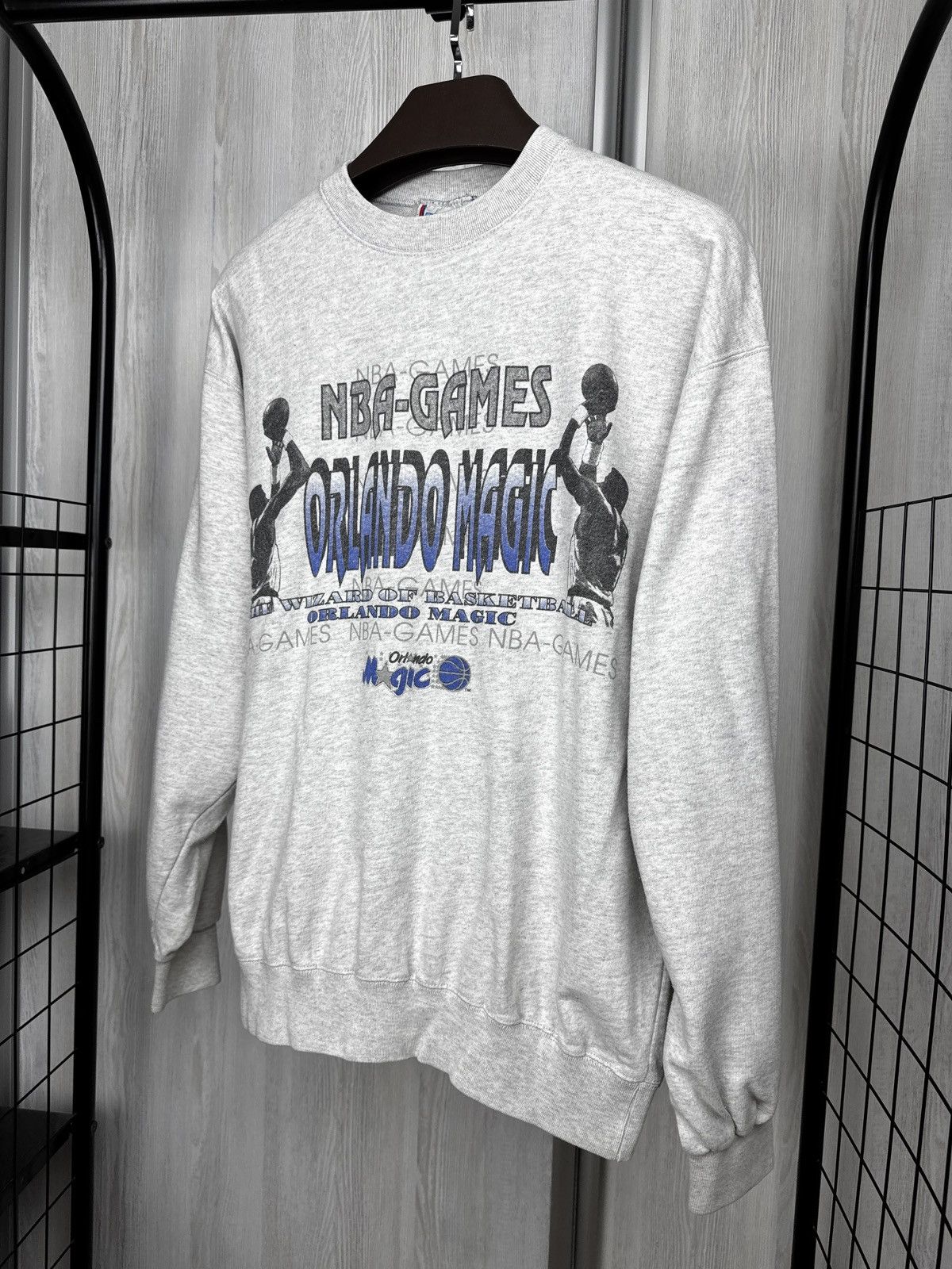 Spalding Spalding NBA vintage 90s The wizard Orland Magic sweatshirt Size US L / EU 52-54 / 3 - 5 Thumbnail