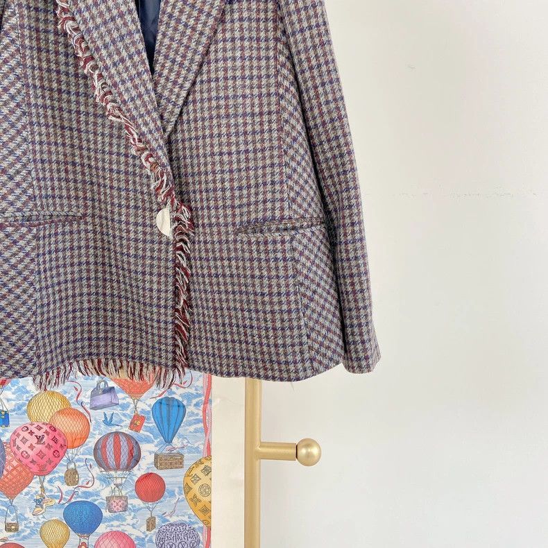 Acne Studios acne studios size:32 plaid jacket Size XXS / US 00 / IT 34 - 4 Thumbnail
